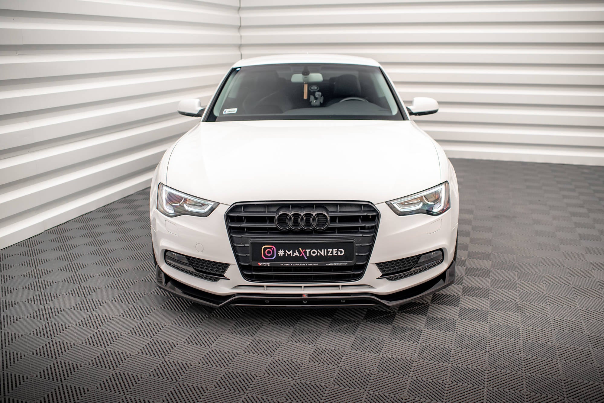Frontlippe V2 für Audi A5 Coupe / Sportback 8T Facelift