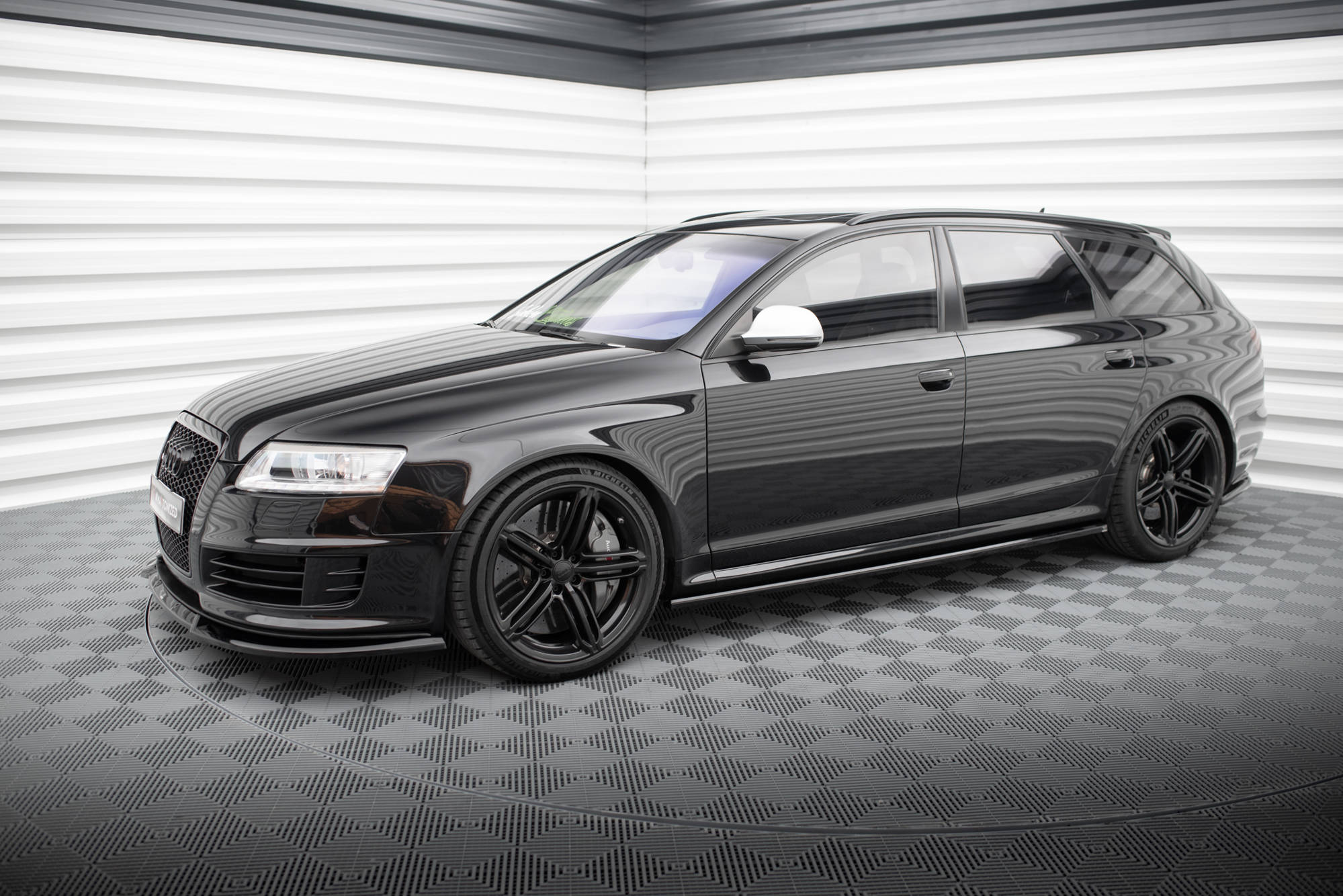 Seitenschweller V2 Ansatz für Audi RS6 Avant C6