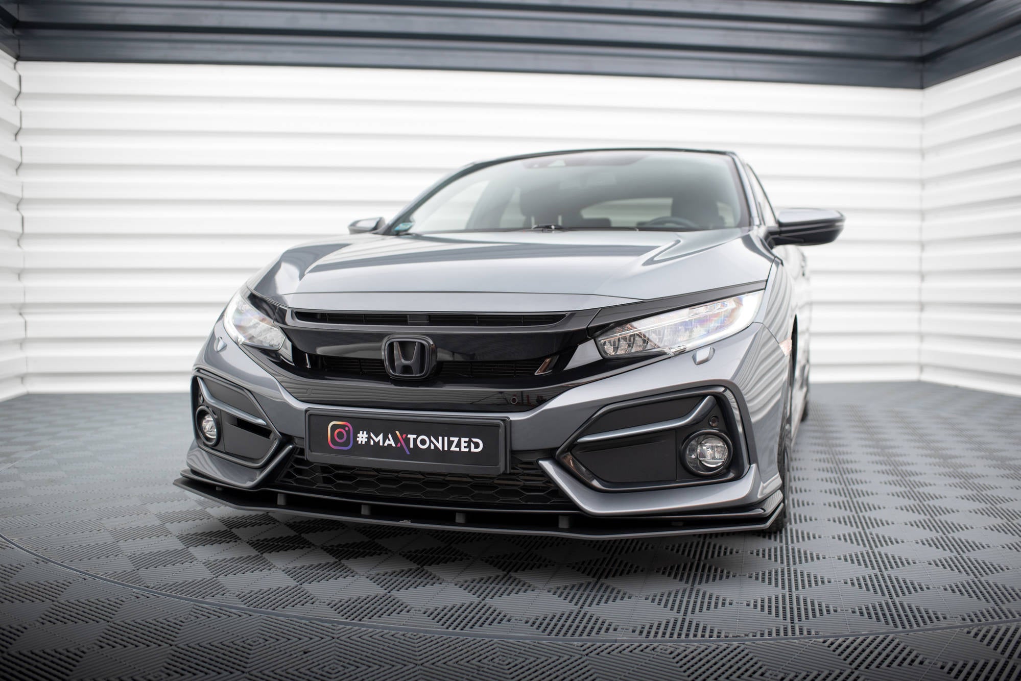 Street Pro Frontlippe für für Honda Civic Sport Mk 10