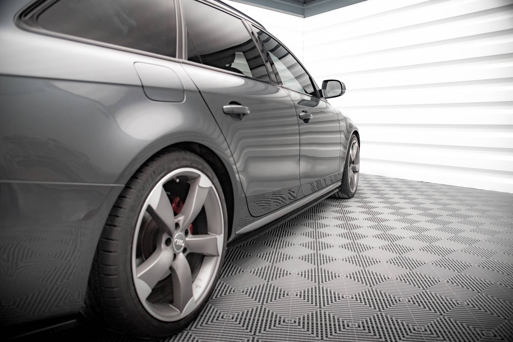 Seitenschweller V2 Ansatz für Audi A4 / A4 S-Line / S4 B8