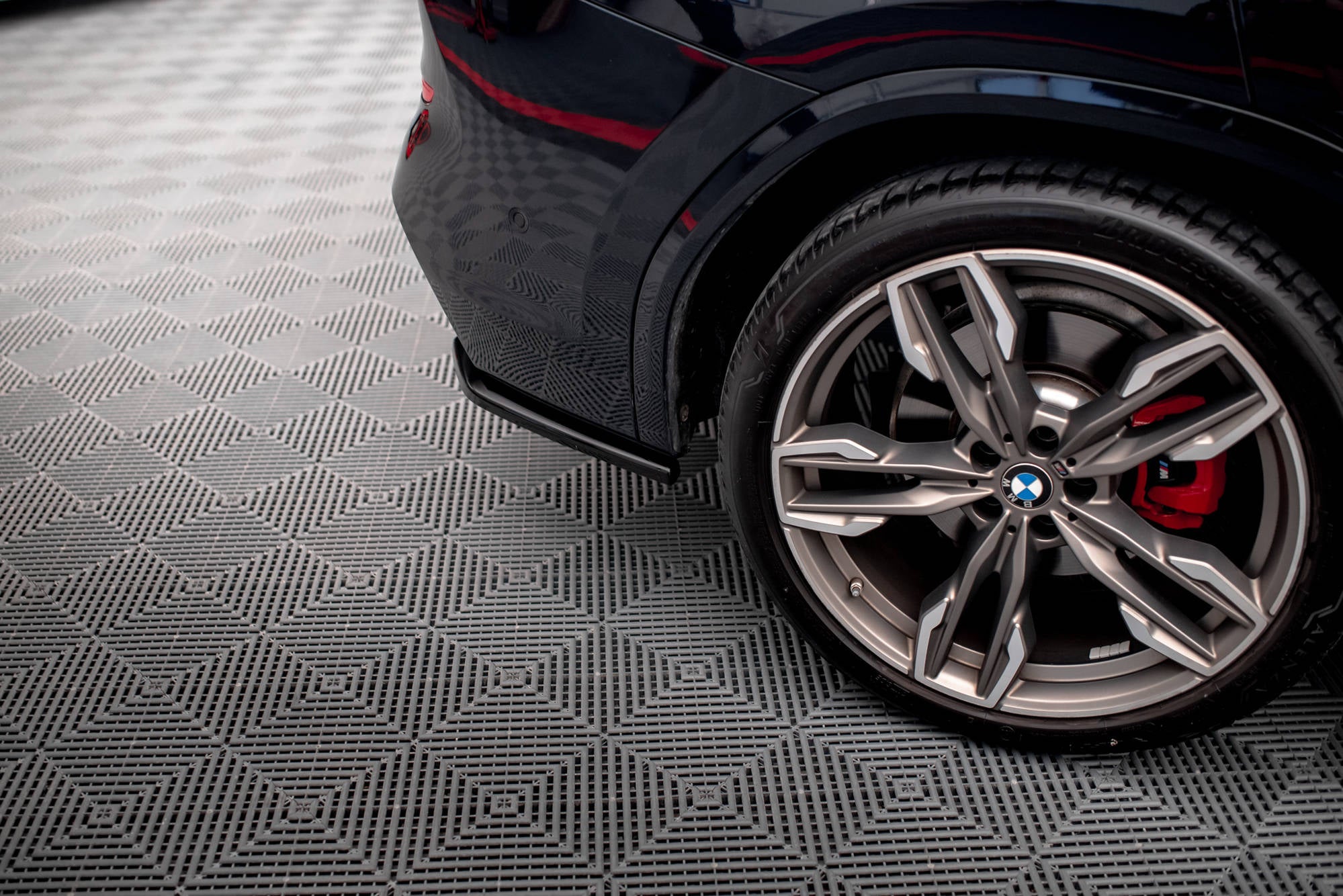 Flaps Heckansatz Diffusor für BMW X3 M40i / M40d G01