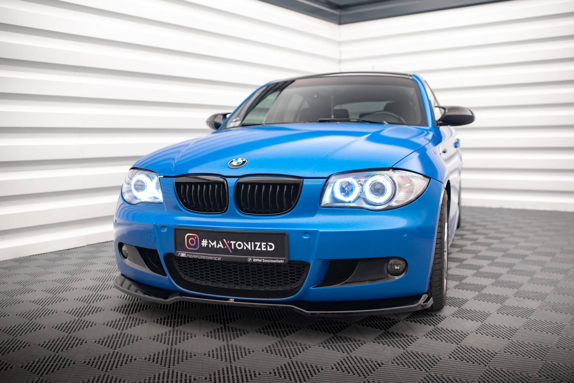 Frontlippe V1 für BMW 1er M - Paket E87 / E81 Facelift