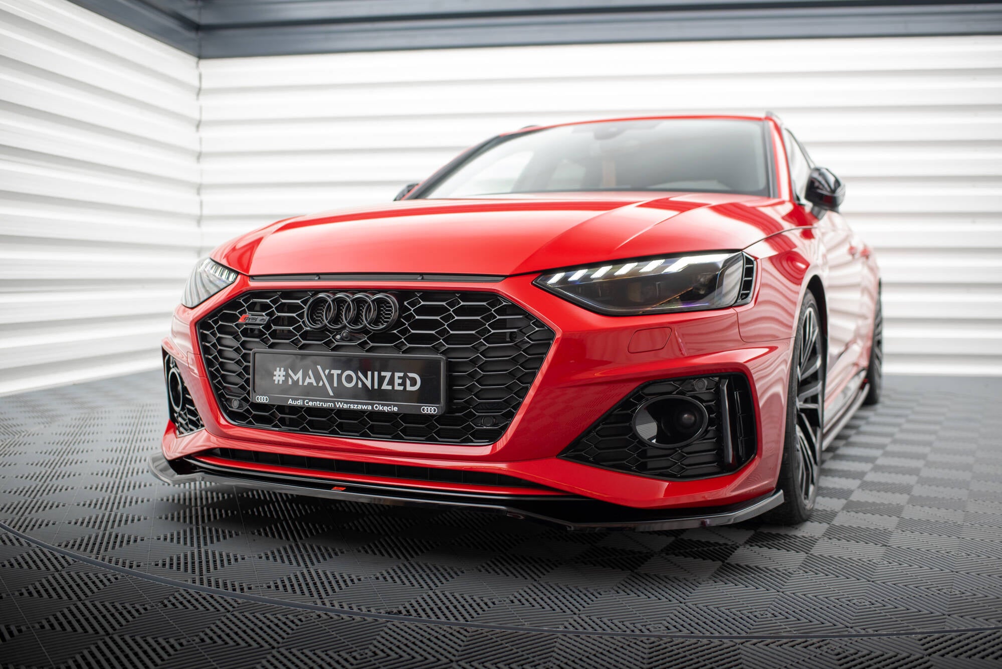 Frontlippe V1 für Audi RS4 B9 Facelift