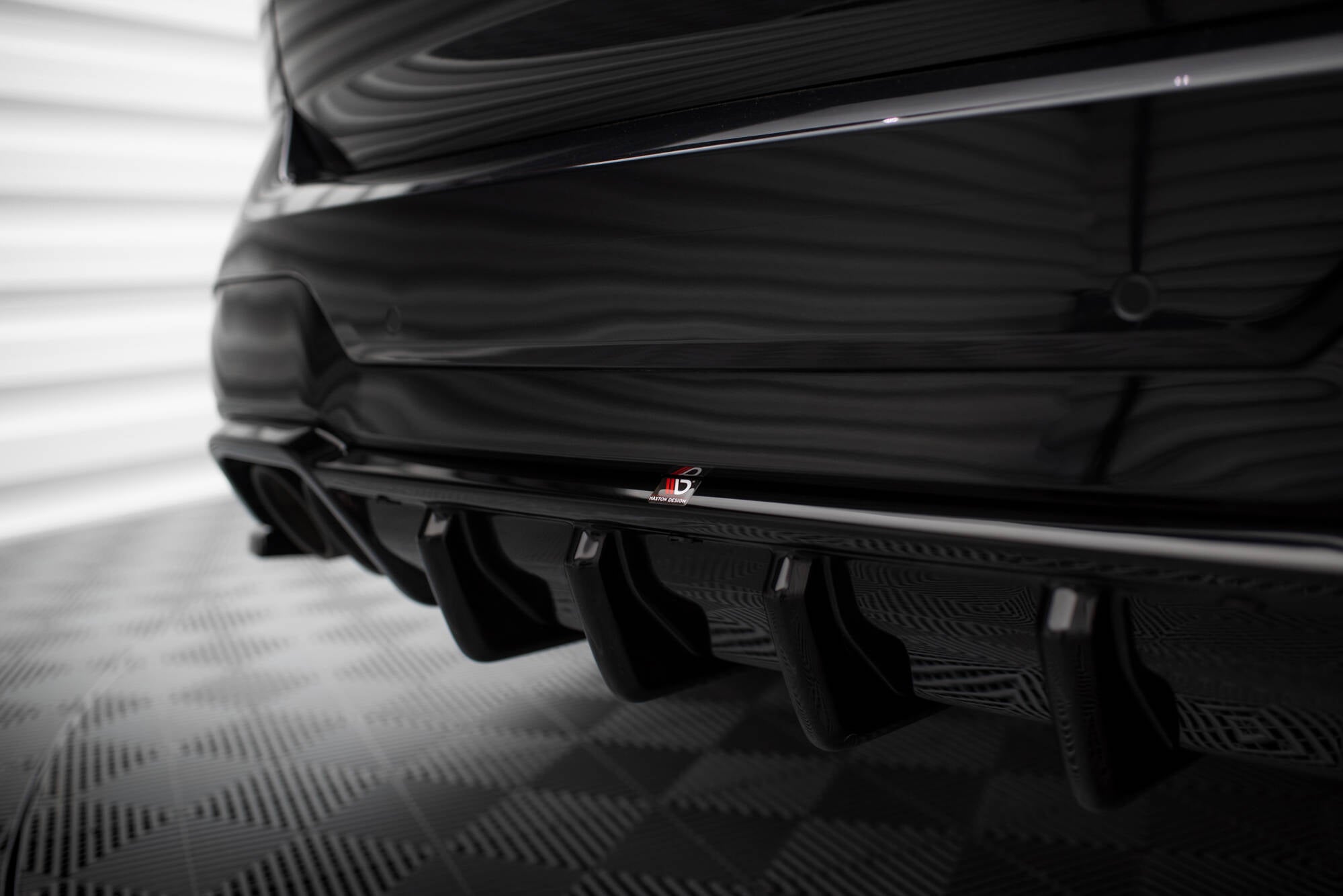Diffusor Heck Ansatz für BMW X3 M F97 / F97 Facelift