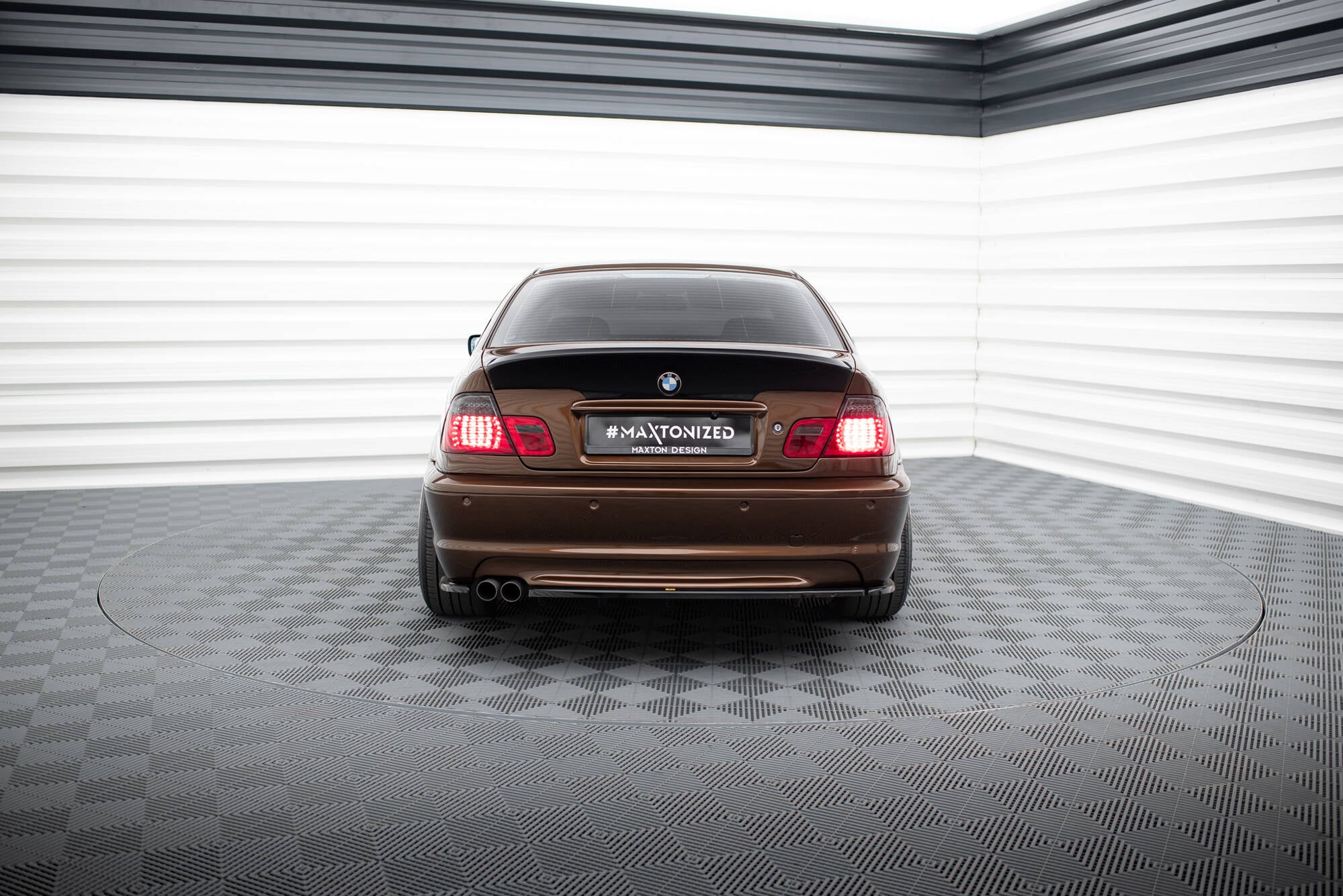 Heckansatz für BMW 3er E46 M Paket COUPE DTM LOOK