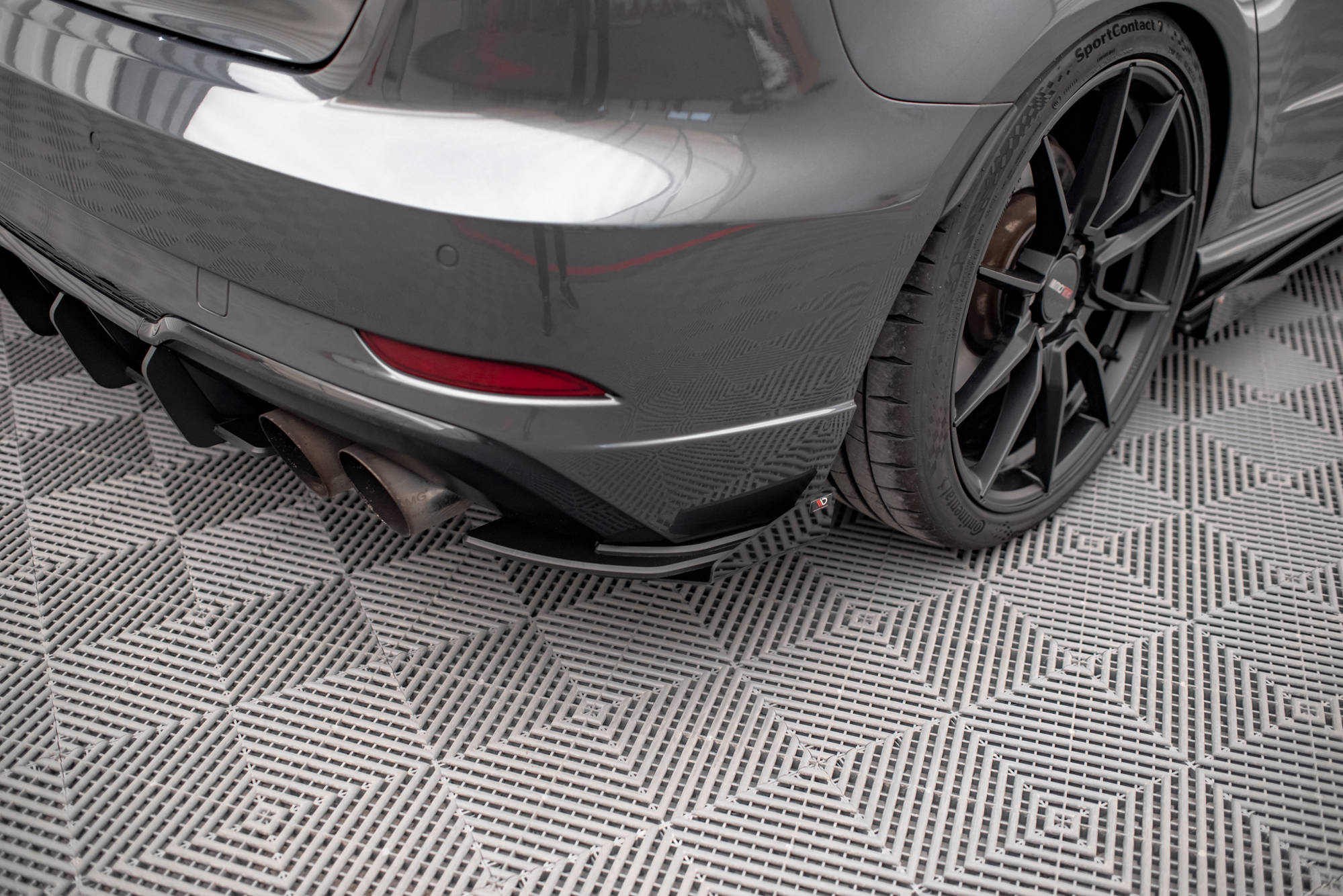 Street Pro Flaps Heckansatz Flaps Heckansatz +Flaps für Audi S3 Sportback 8V Facelift