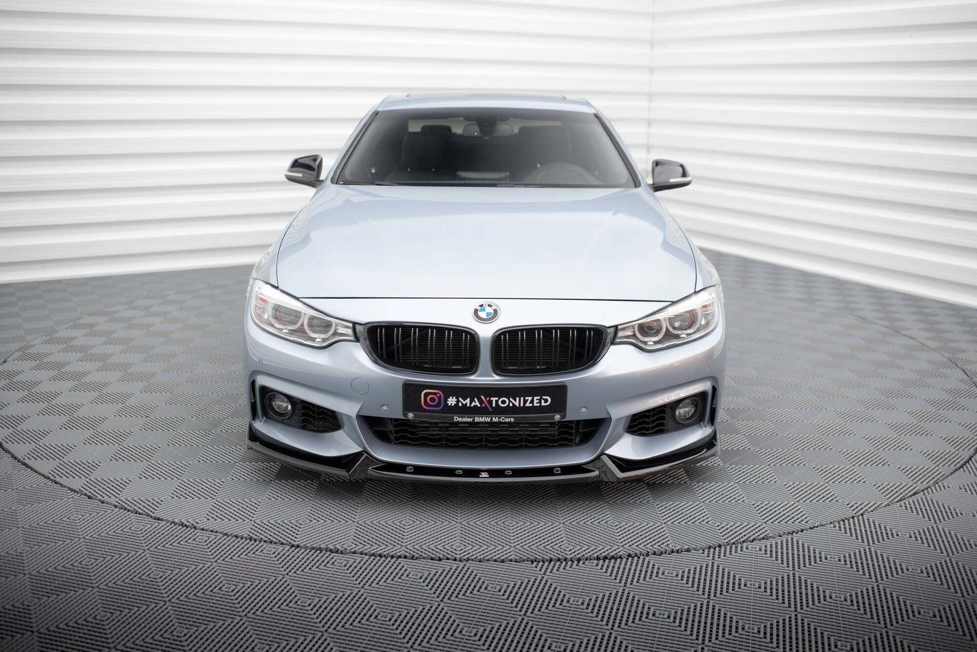 Frontlippe V4 für BMW 4er Coupe / Gran Coupe / Cabrio M - Paket F32 / F36 / F33