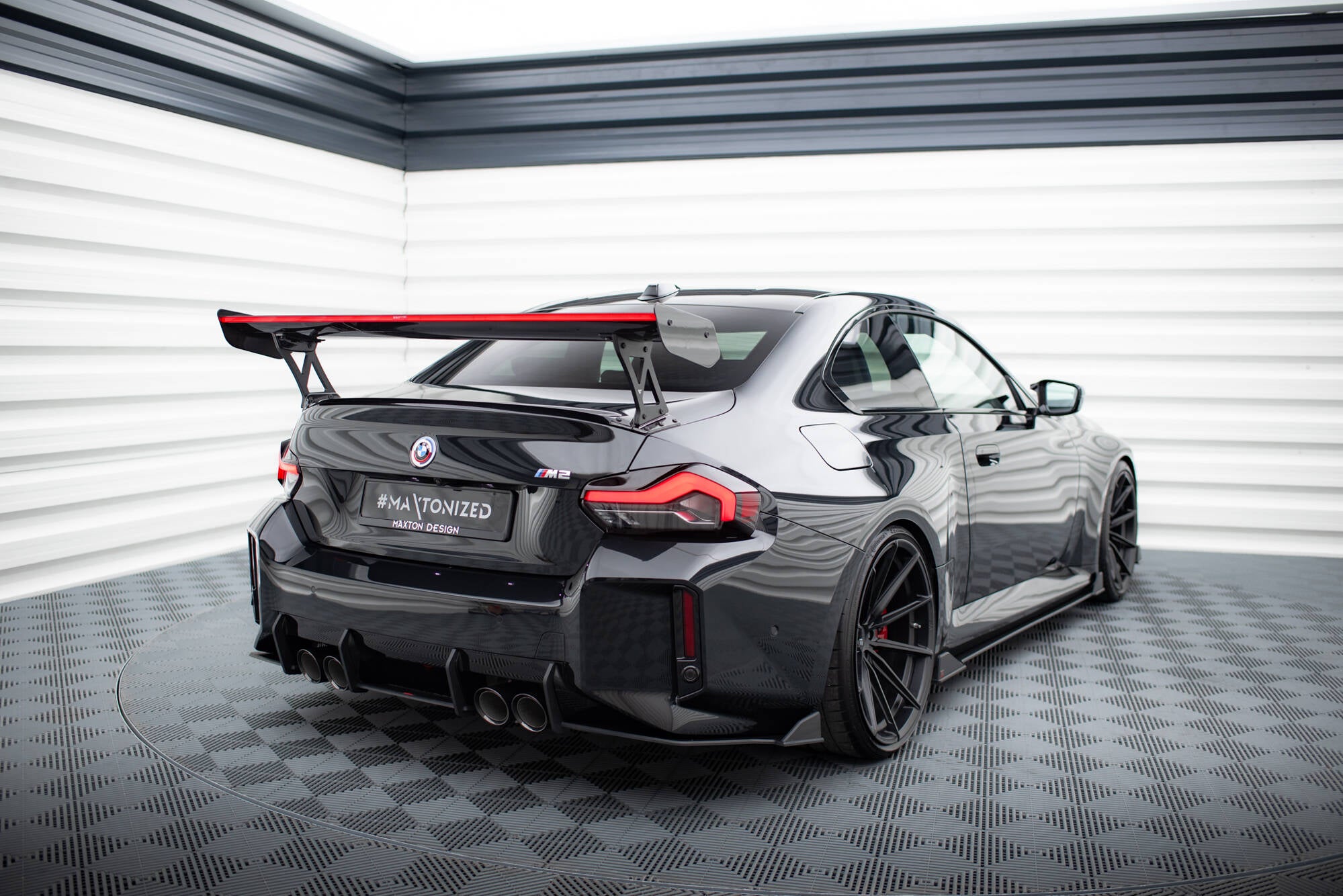 Street Pro Flaps Heckansatz V2 Diffusor für BMW M2 G87