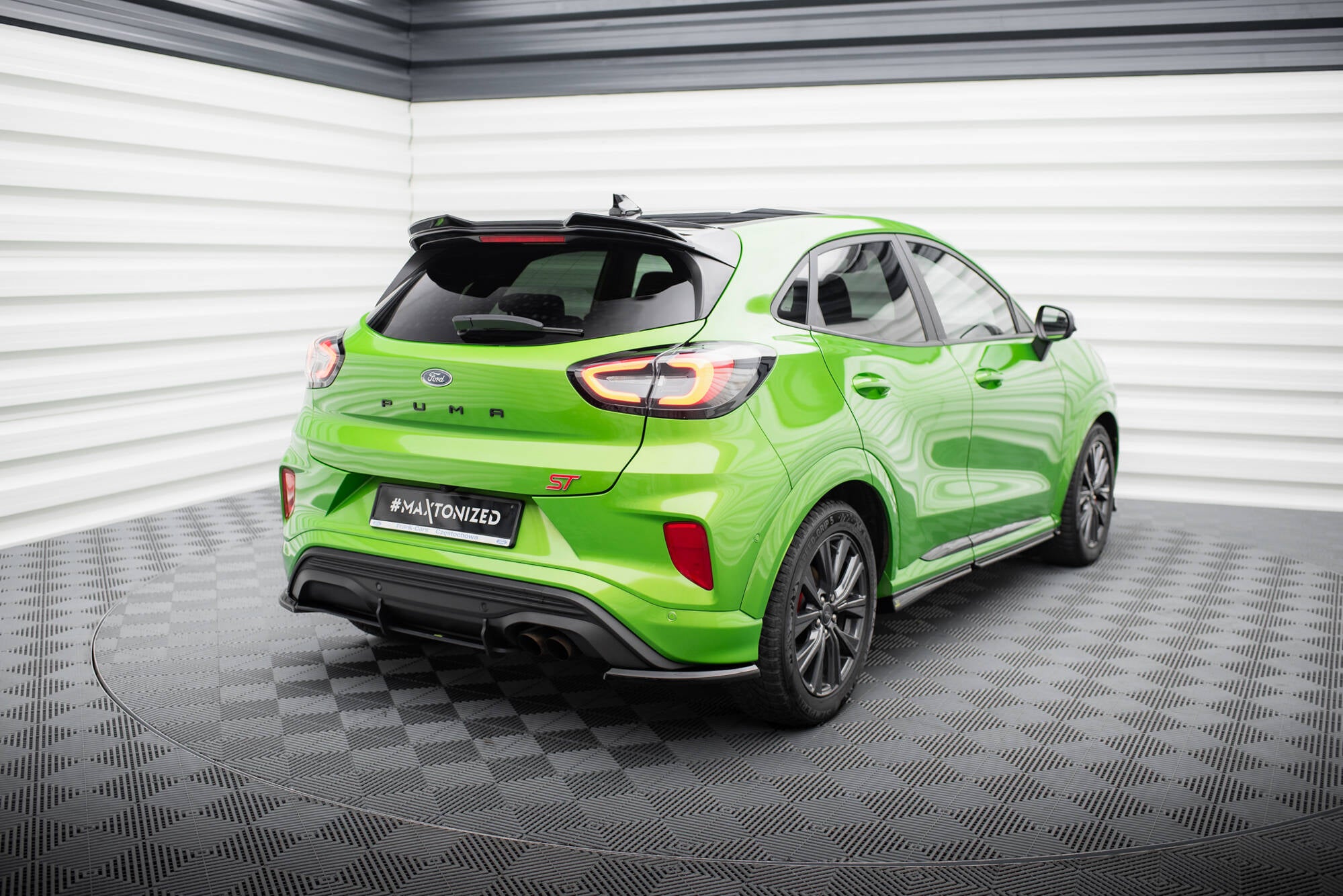 Heck Ansatz Flaps Diffusor für Ford Puma ST Mk1