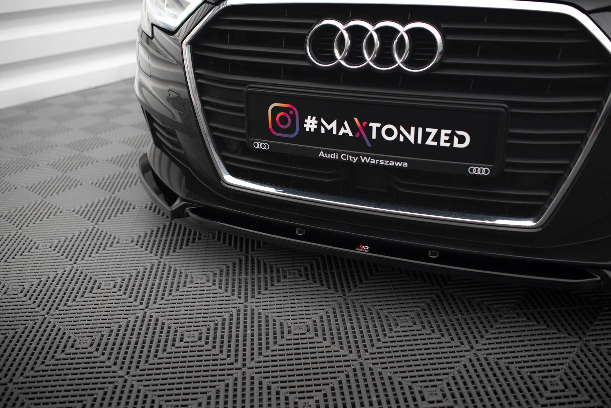 Frontlippe V1 für Audi A3 Sportback 8V Facelift