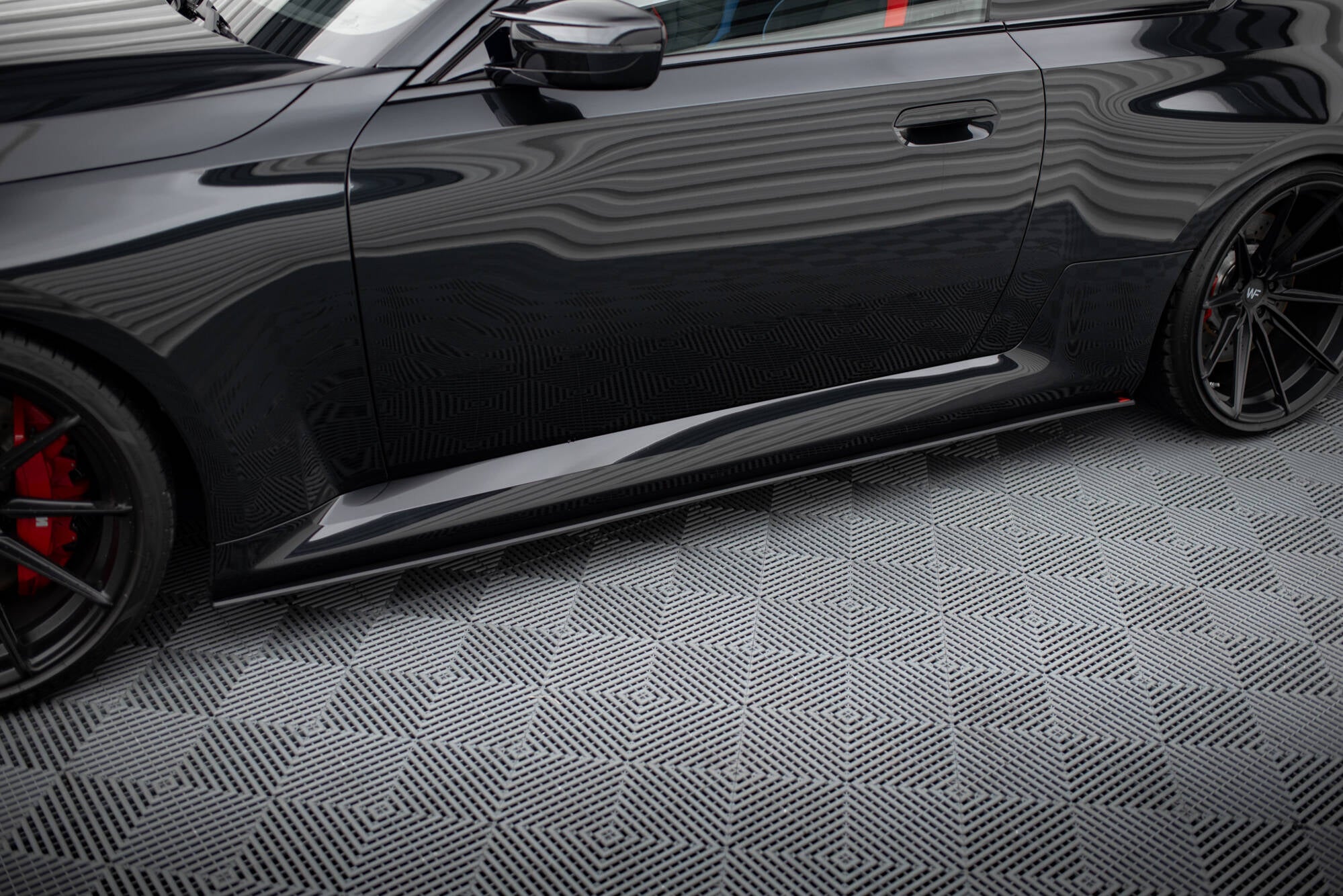 Street Pro Seitenschweller V1 Ansatz für für BMW M2 G87