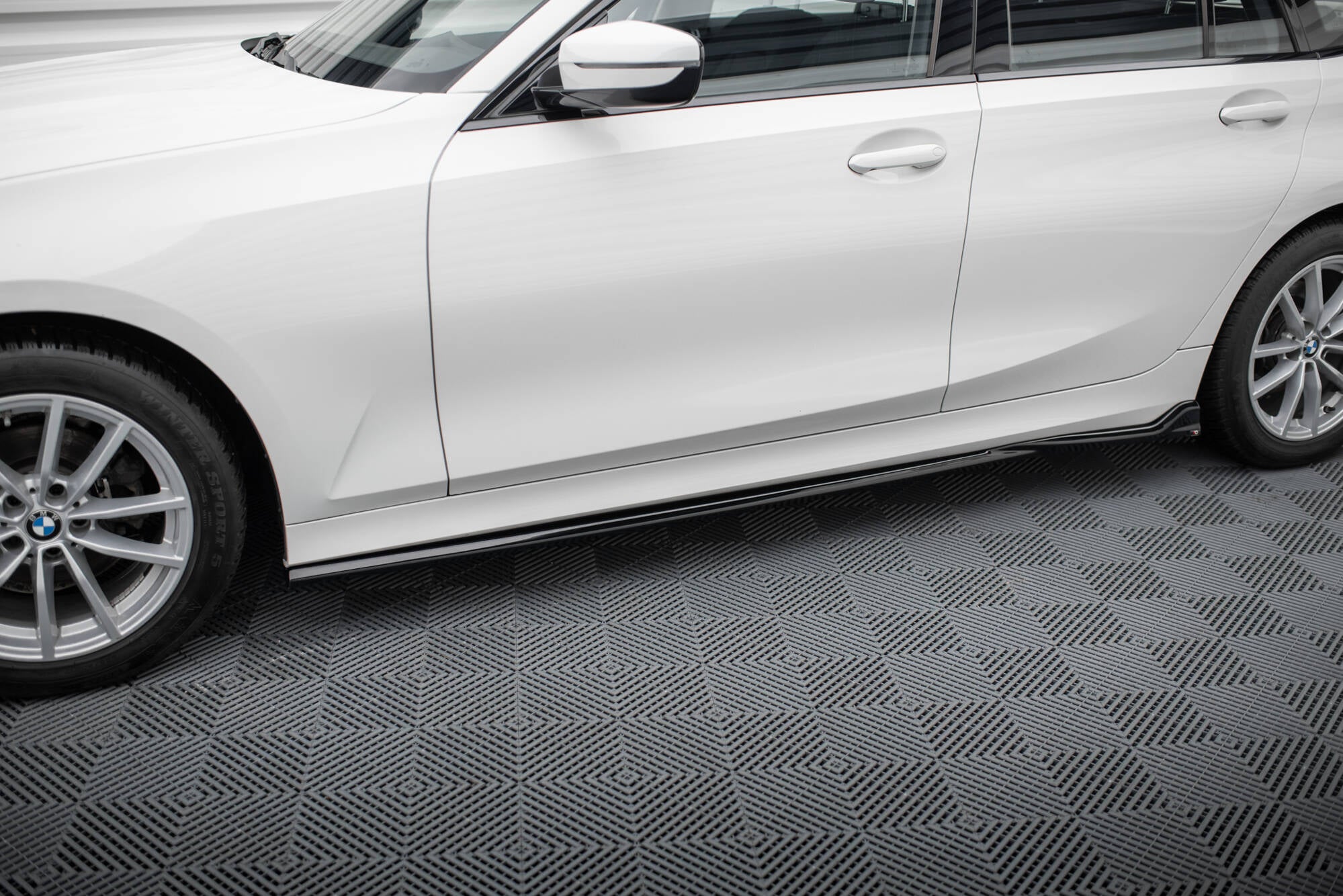 Seitenschweller Ansatz für BMW 3er Limousine / Touring G20 / G21 Facelift