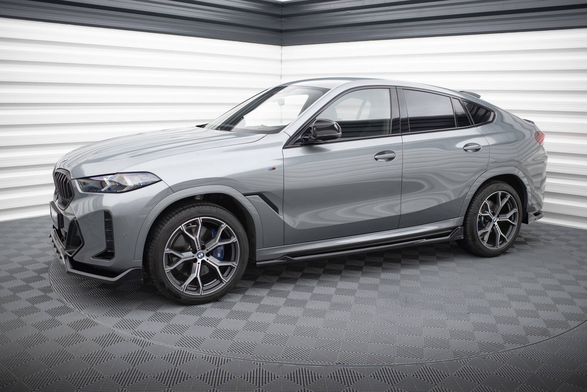Seitenschweller V2 Ansatz für BMW X6 M - Paket G06 Facelift