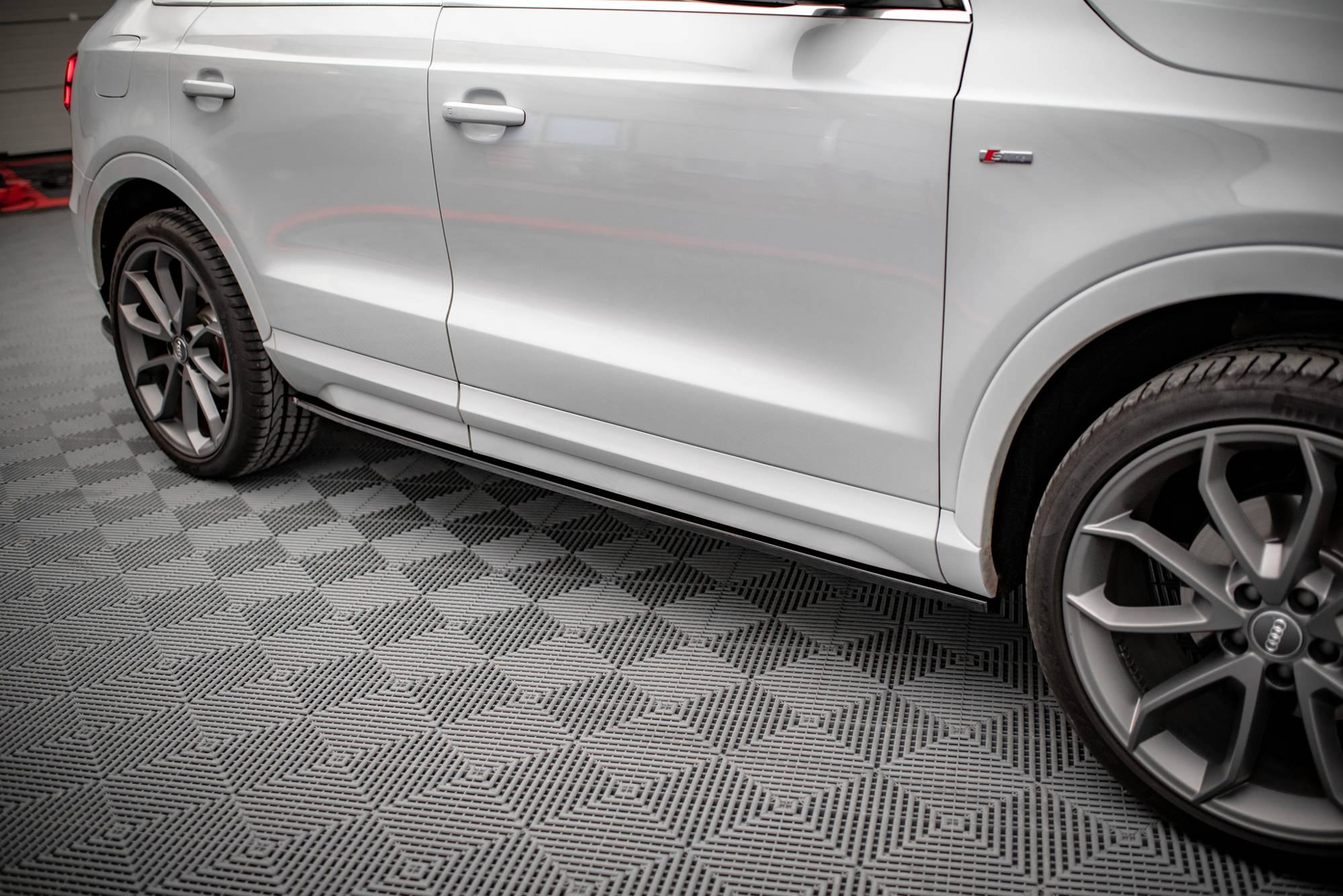 Seitenschweller Ansatz für Audi Q3 Sport 8U Facelift