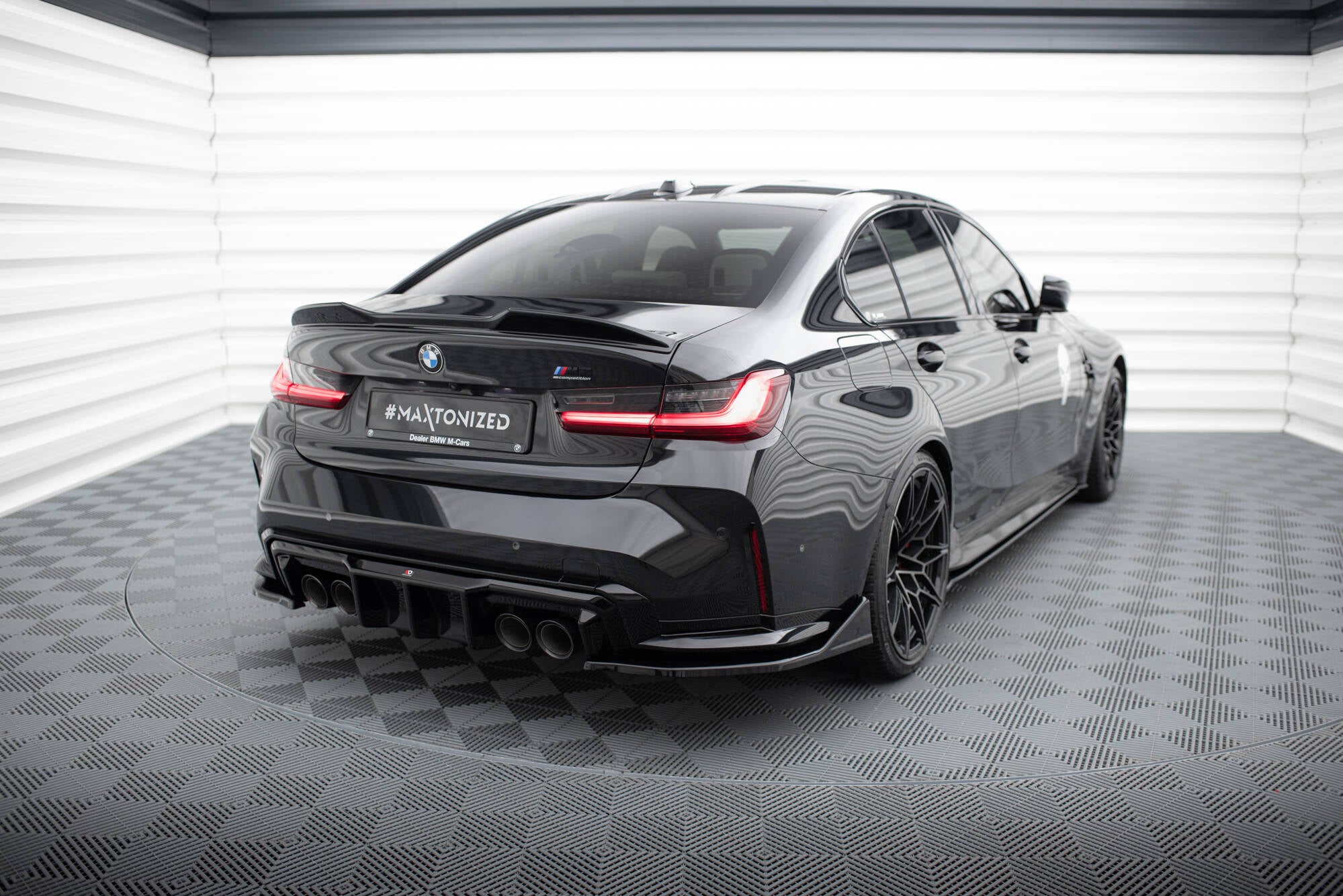 Flaps Heckansatz V6 Diffusor für CSL Look (Für heckansatz ) BMW M3 Limousine / Touring G80 / G81