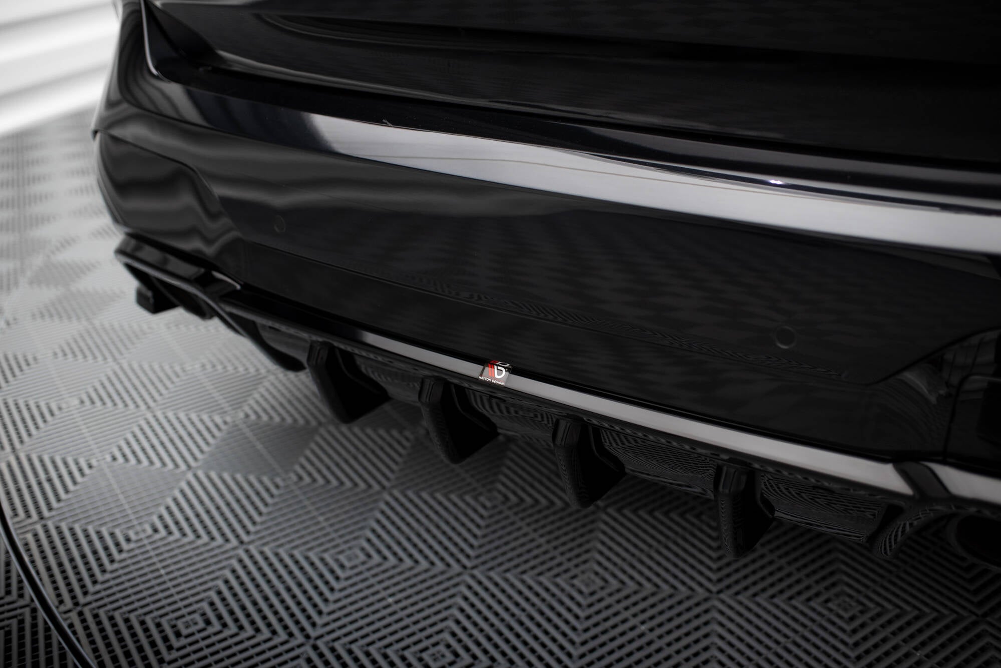 Diffusor Heck Ansatz für BMW X3 M F97 / F97 Facelift