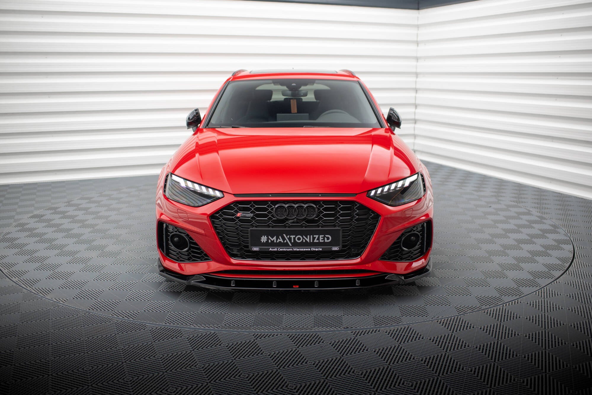 Frontlippe V2 für Audi RS4 B9 Facelift