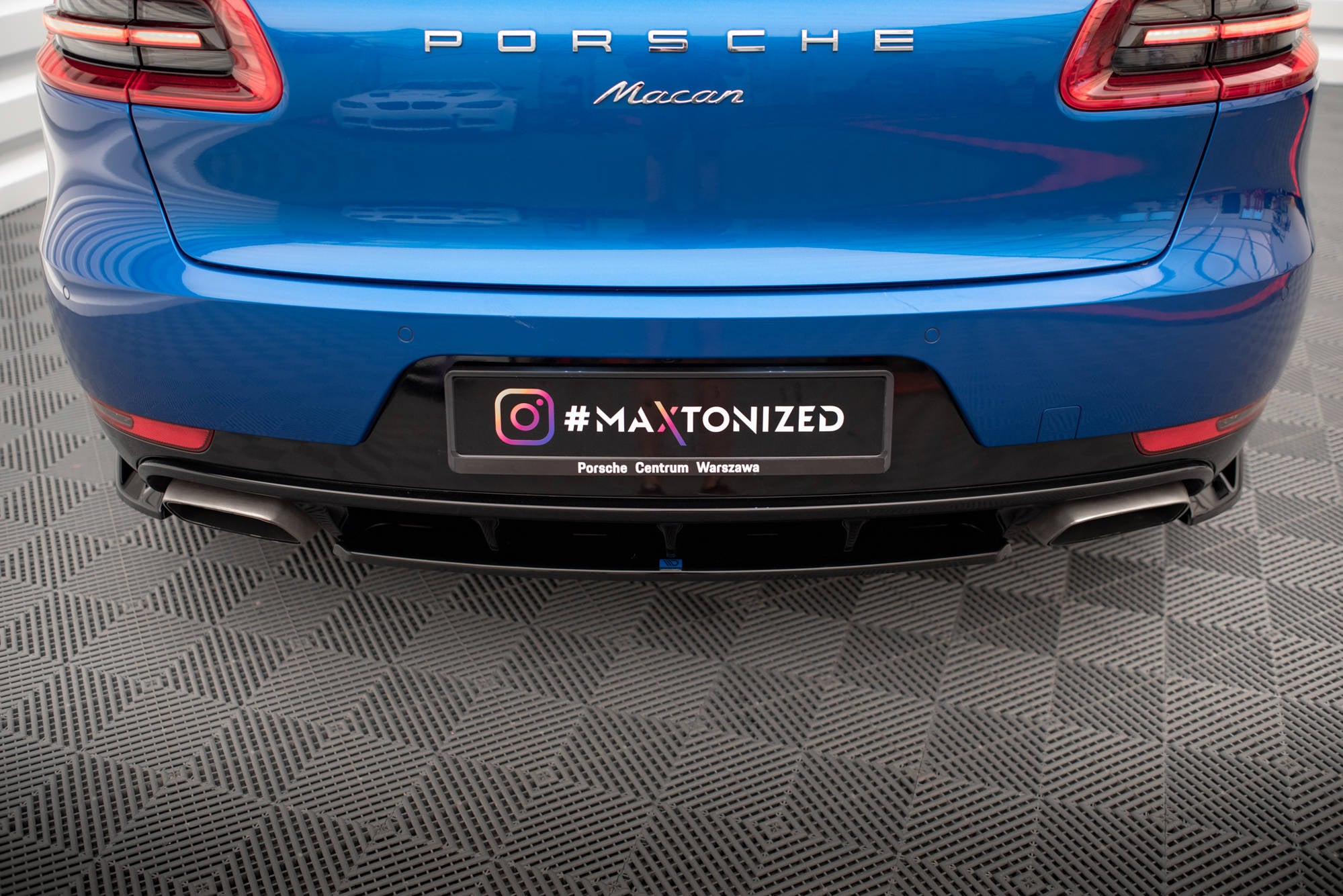 Diffusor für Porsche Macan Mk1