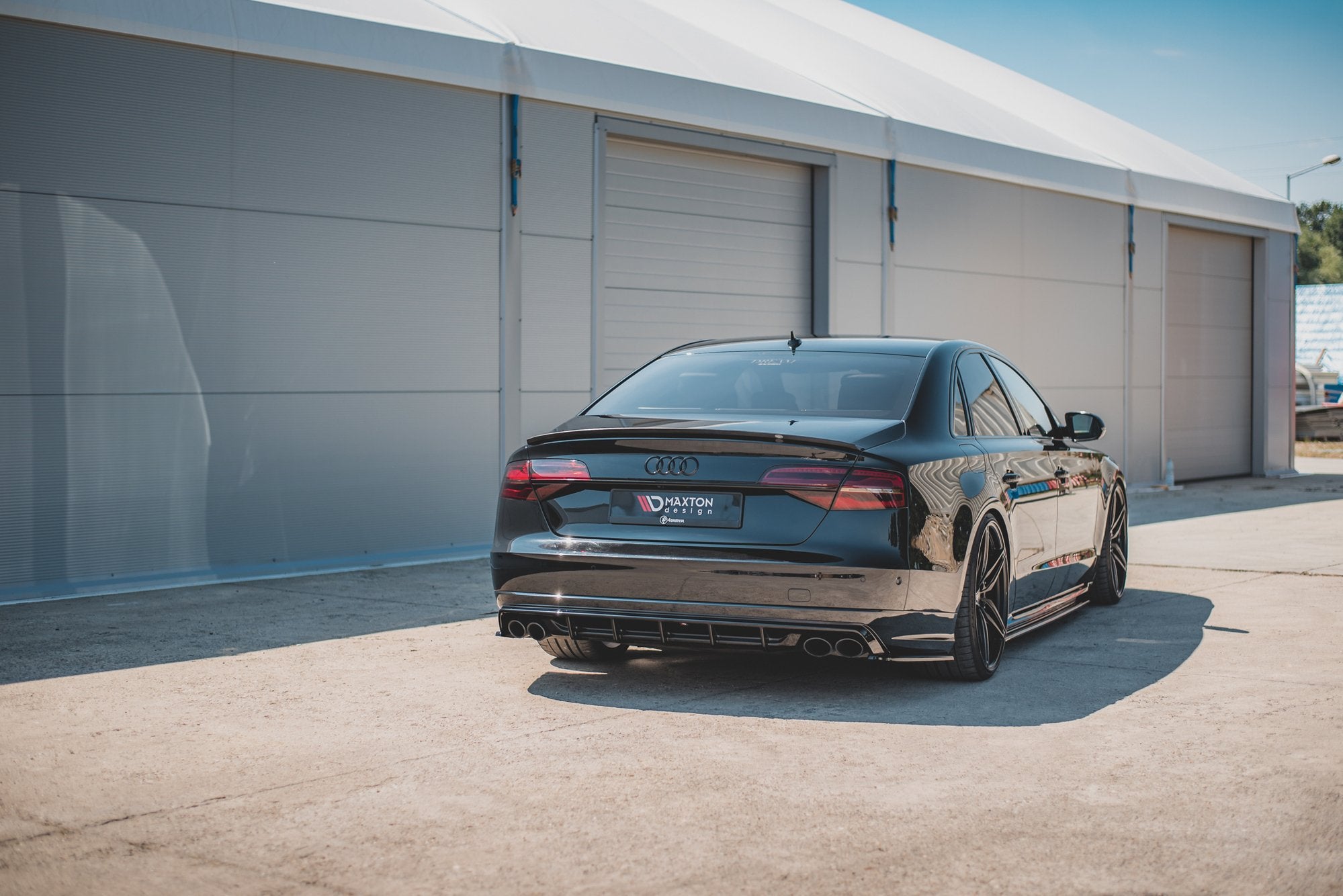 Flaps V2 Heckansatz Flaps Heckansatz für Audi S8 D4 Facelift