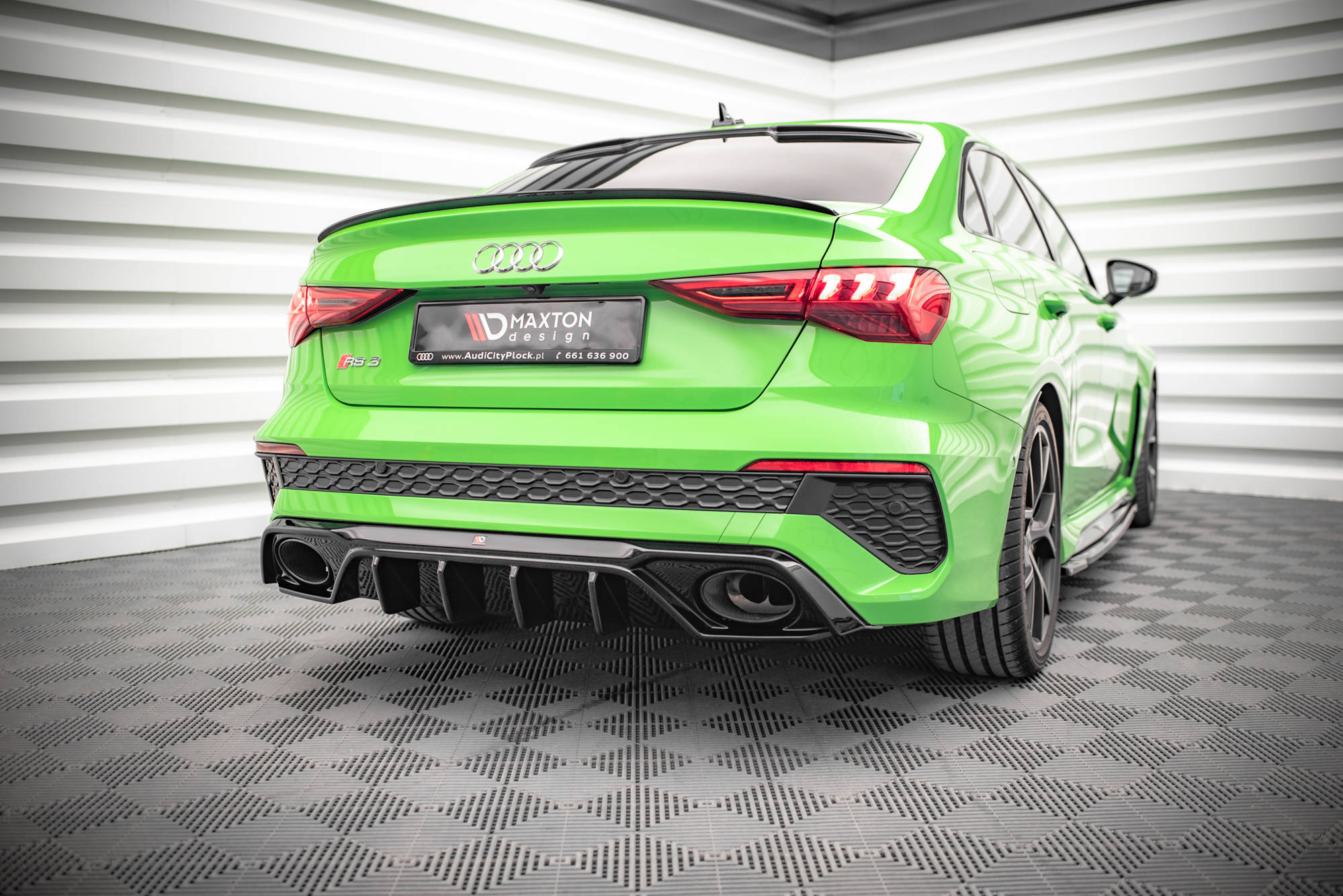 Diffusor Heck Ansatz für Audi RS3 8Y