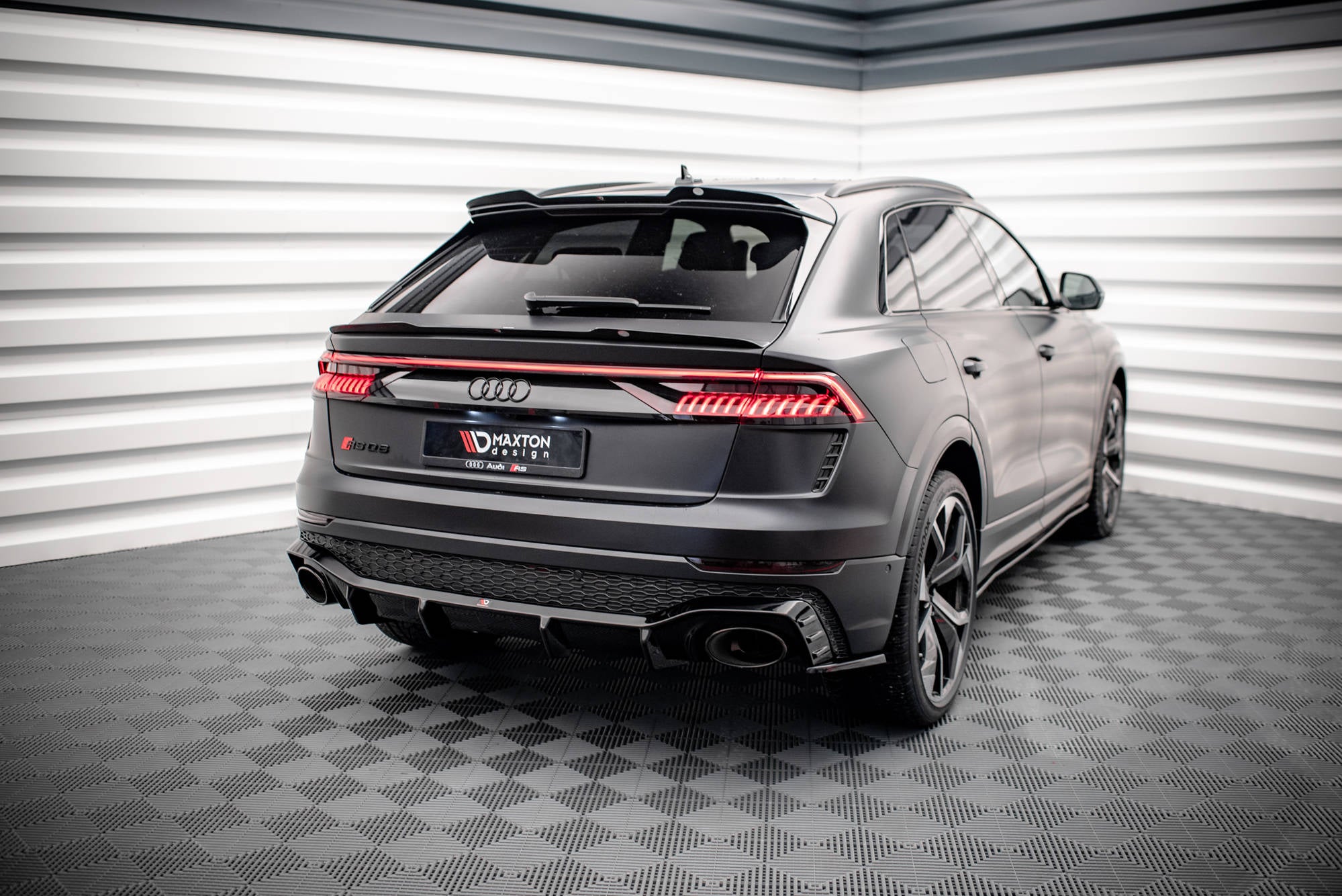 Flaps V2 Heckansatz Flaps Heckansatz für Audi RSQ8 Mk1