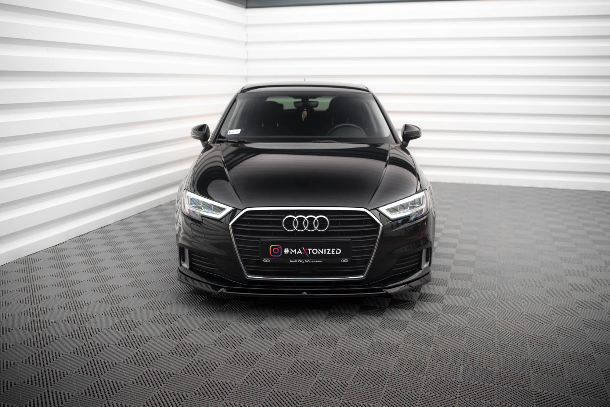 Frontlippe V2 für Audi A3 Sportback 8V Facelift