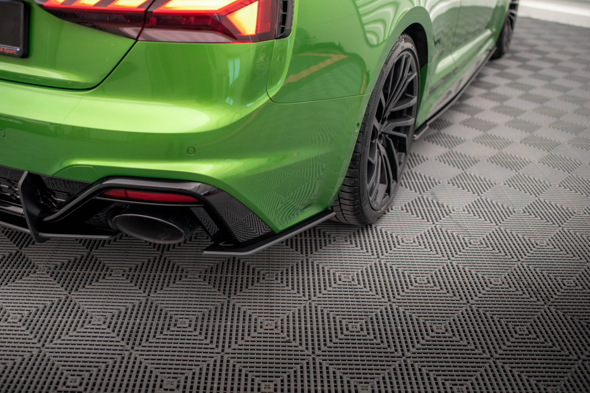 Street Pro Flaps Heckansatz Flaps Heckansatz für Audi RS5 F5 Facelift