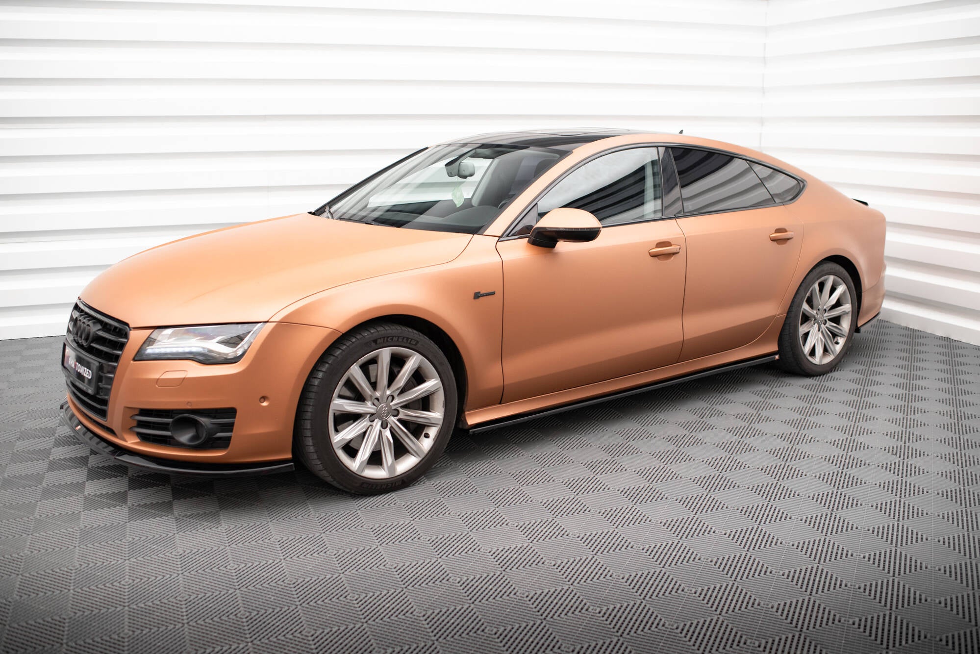Seitenschweller V3 Ansatz für für Audi A7 S-Line / S7 C7