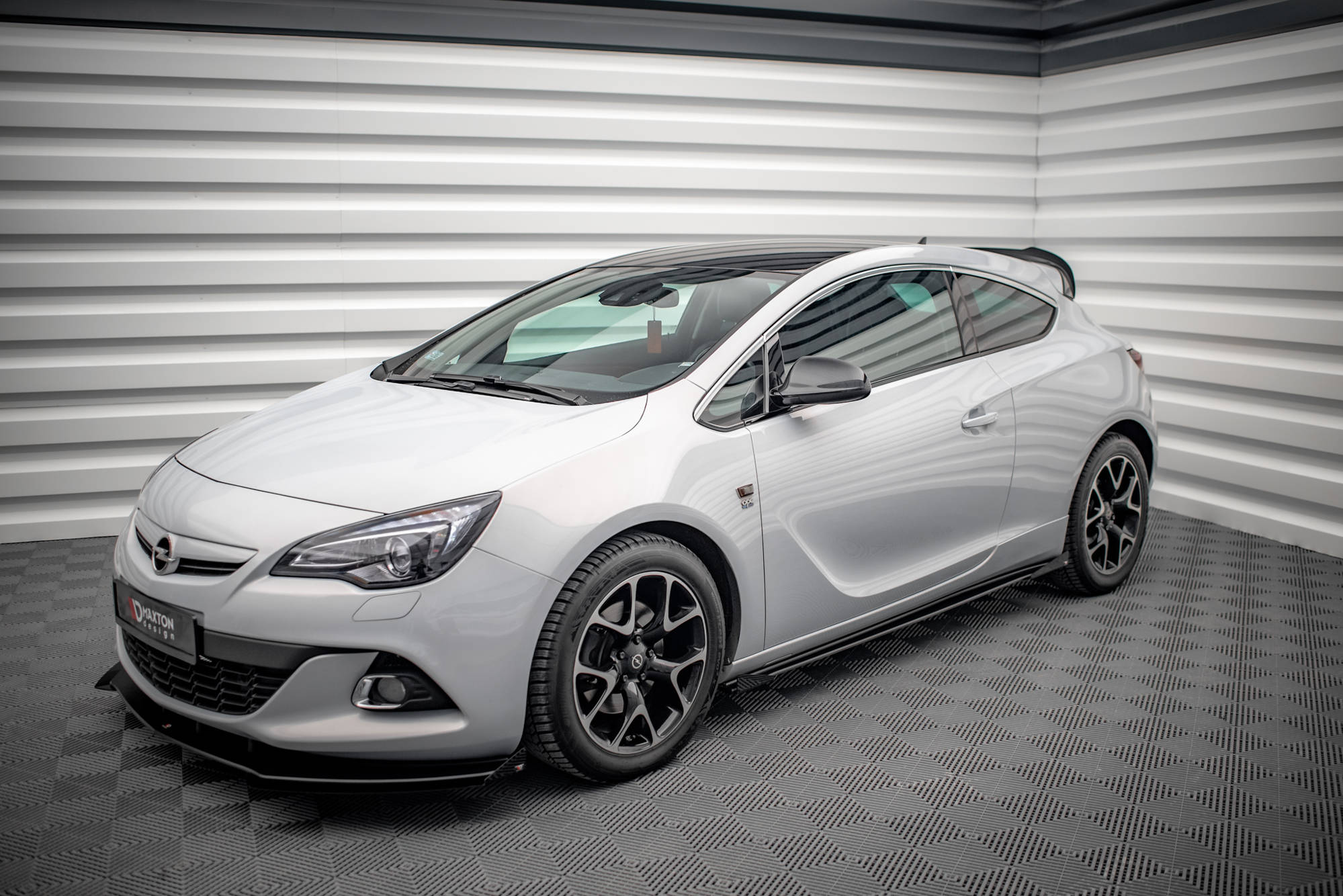 Street Pro Seitenschweller Ansatz + Flaps für Opel Astra GTC OPC-Line J