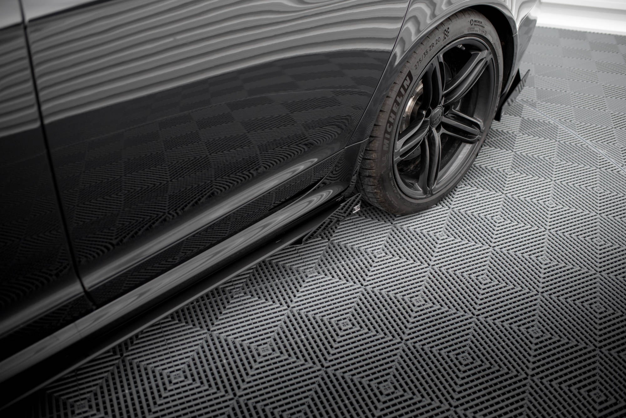 Seitenschweller Flaps für Audi RS6 Avant C6