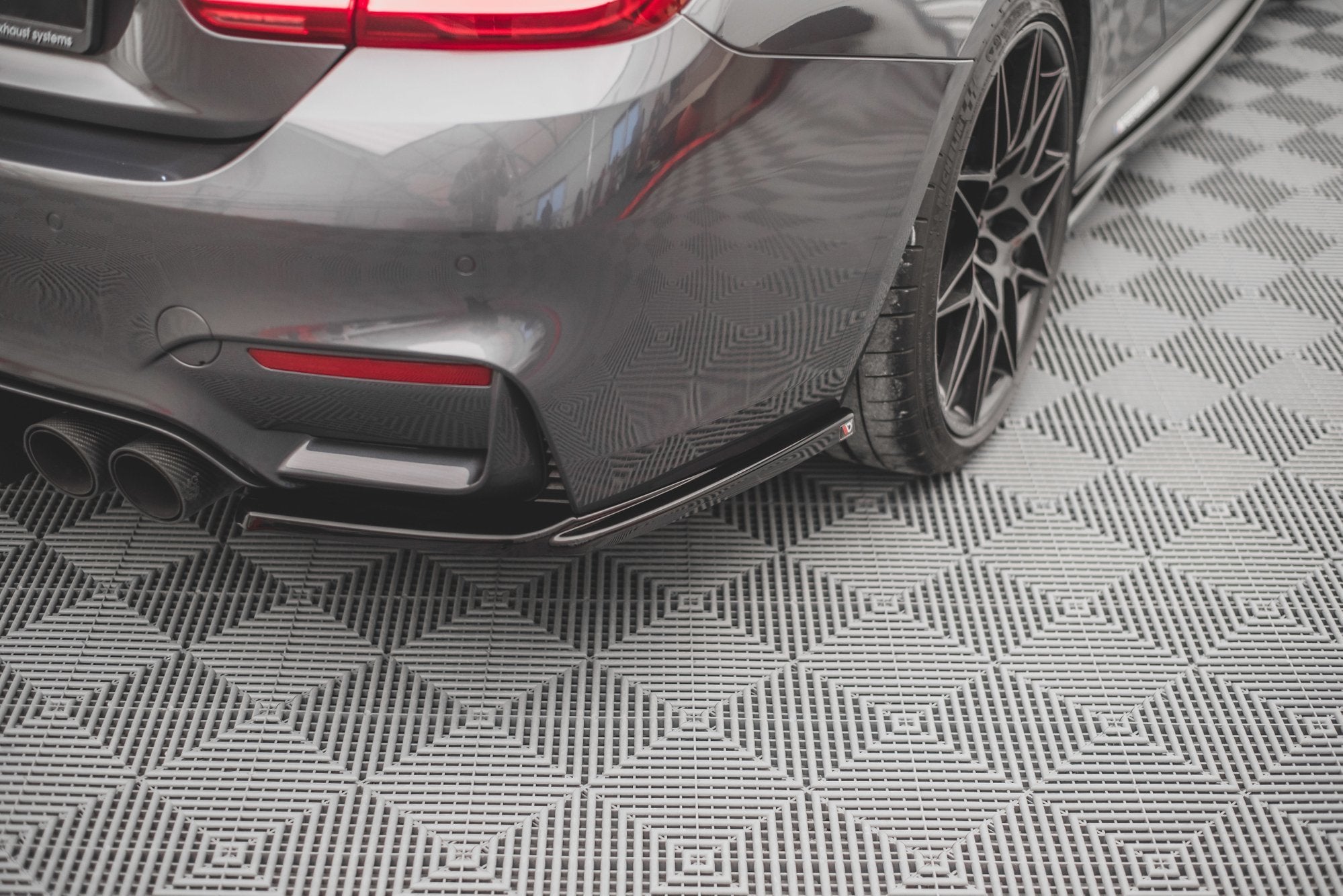 Flaps Heckansatz V2 Diffusor für BMW M4 F82