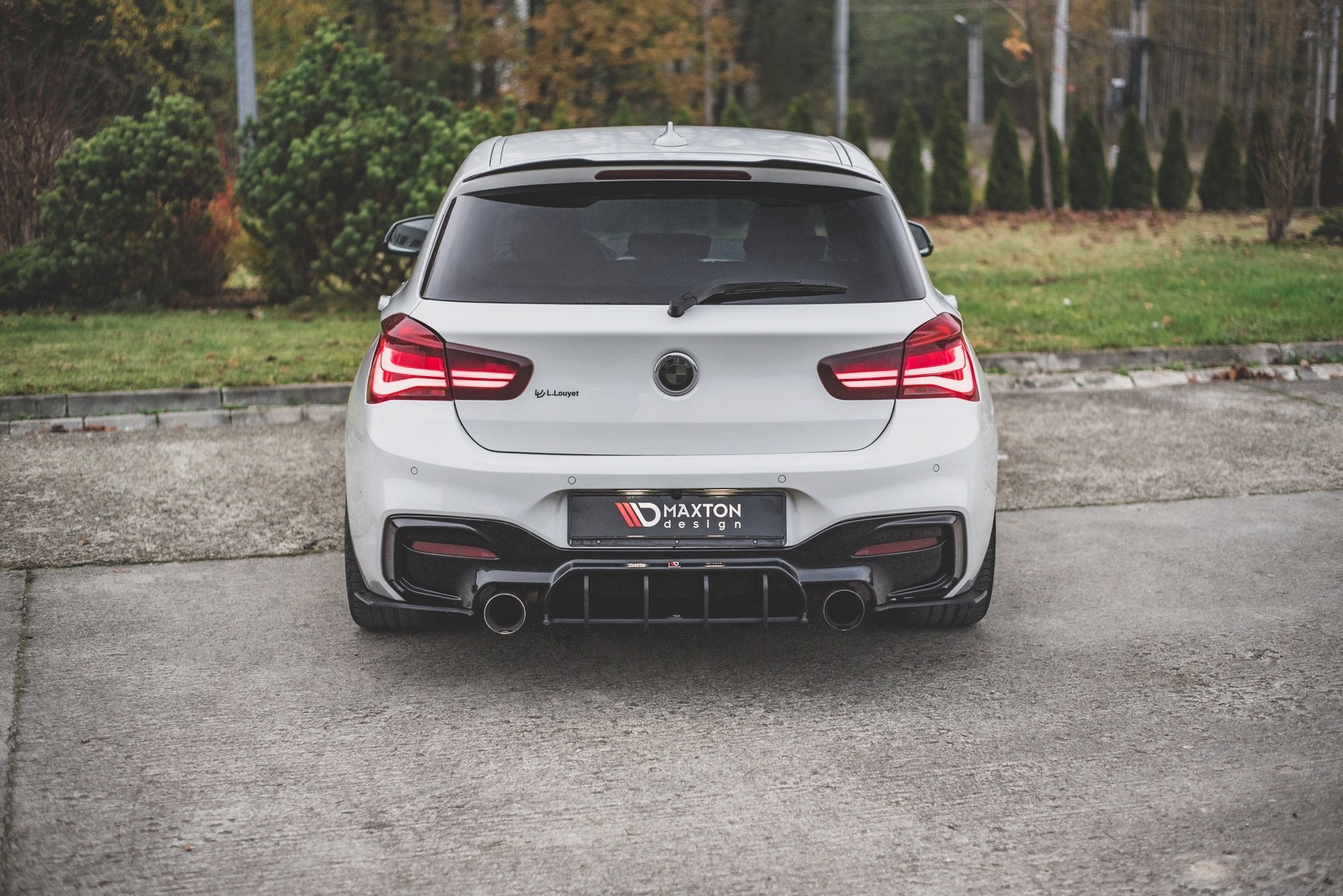 Street Pro Flaps Heckansatz V3 Diffusor für BMW 1er F20 M140i