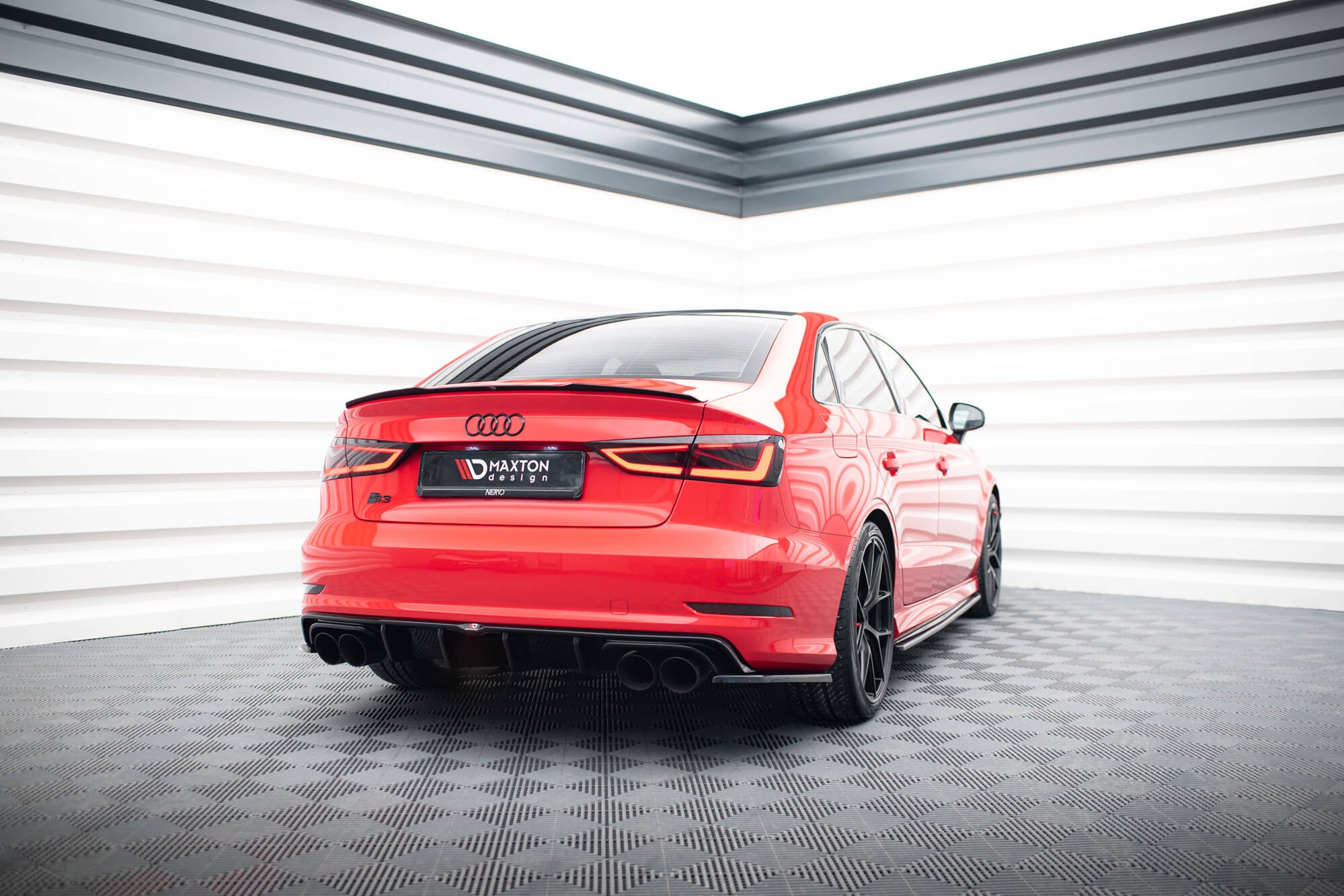 Spoiler CAP für Audi A3 / A3 S-Line / S3 / RS3 Limousine 8V