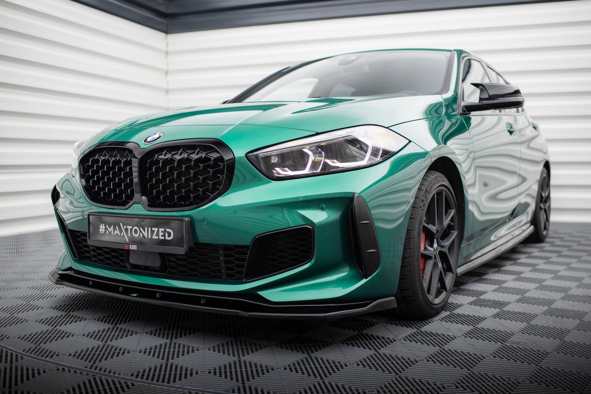Lufteinlassabdeckungen der vorderen Stoßstange für BMW 1er F40 M - Paket / M135i