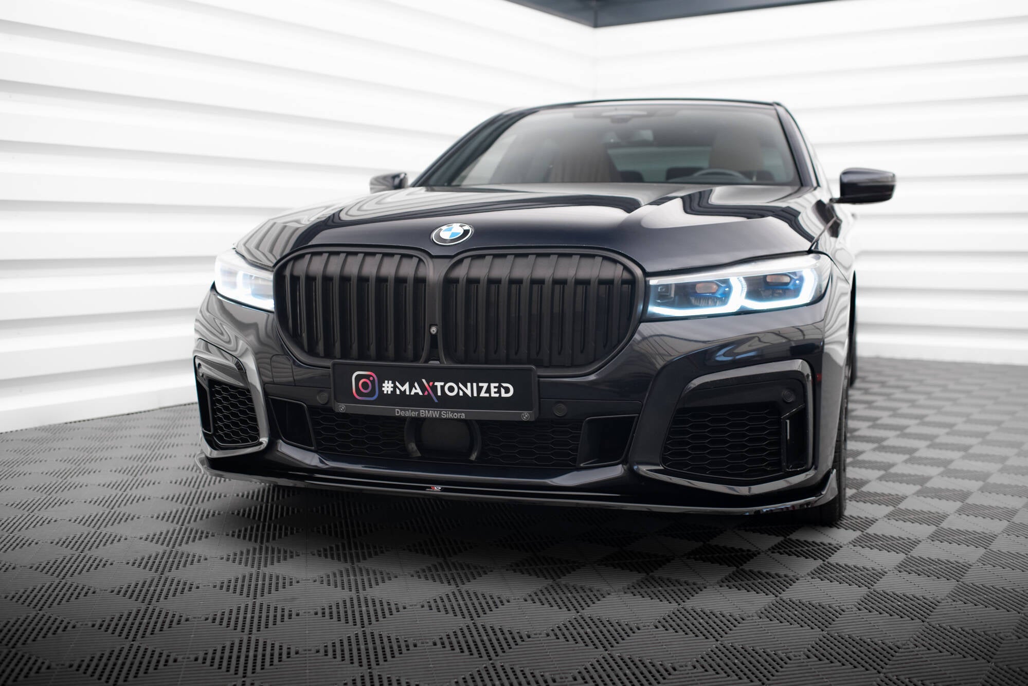 Frontlippe V4 für BMW 7 M - Paket G11 / G12 Facelift