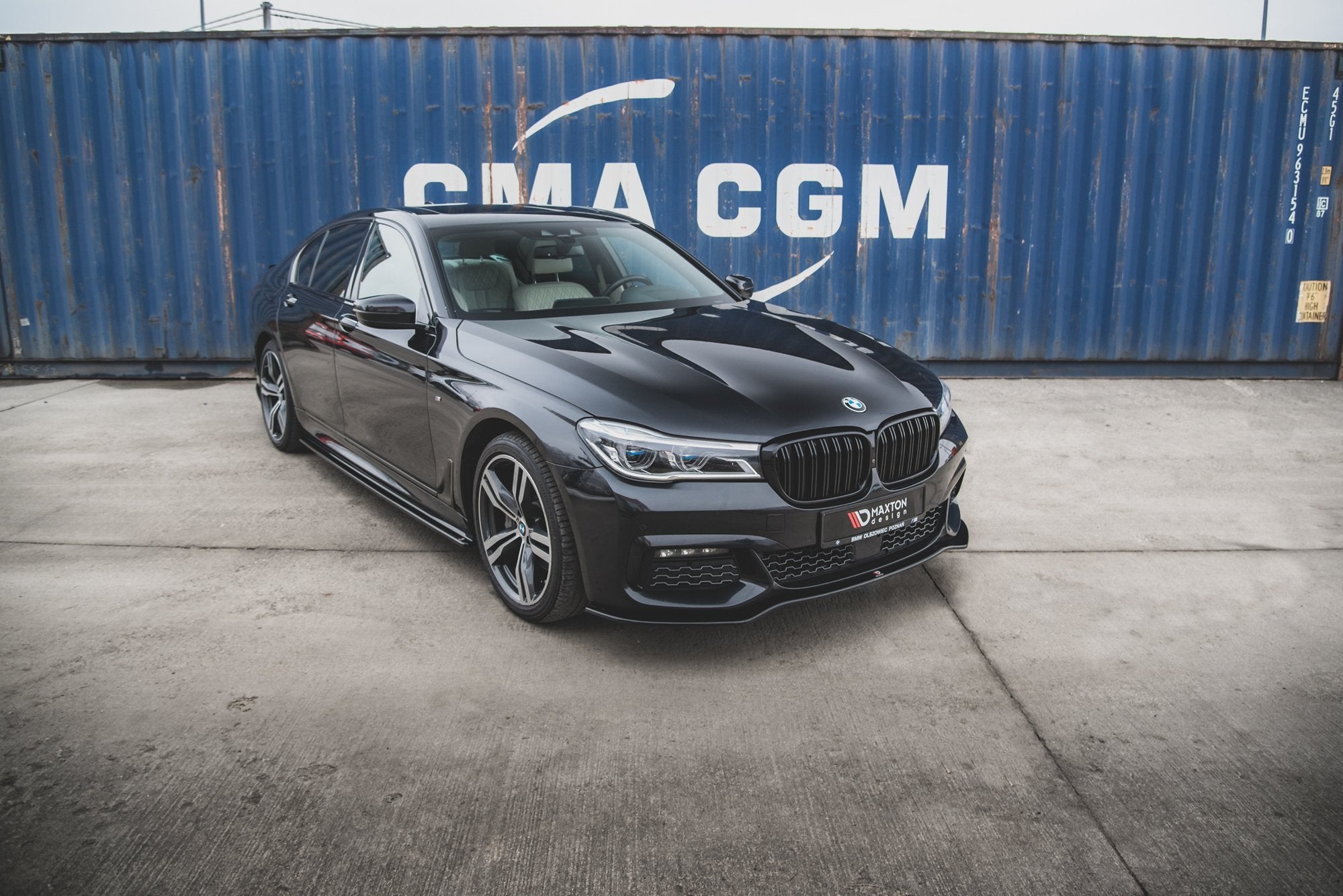 Frontlippe V1 für BMW 7 M - Paket G11 /G12