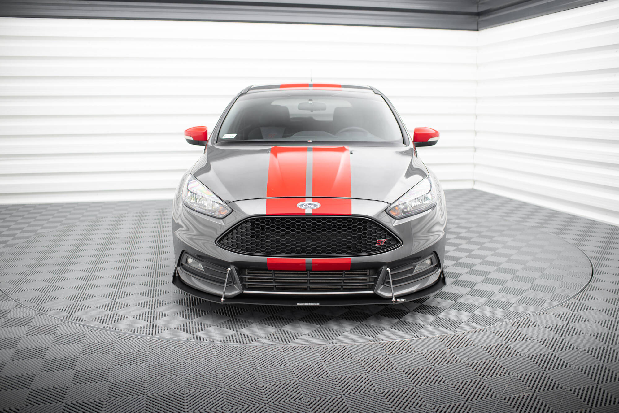Sport Frontlippe V2 für Ford Focus ST Mk3 FL