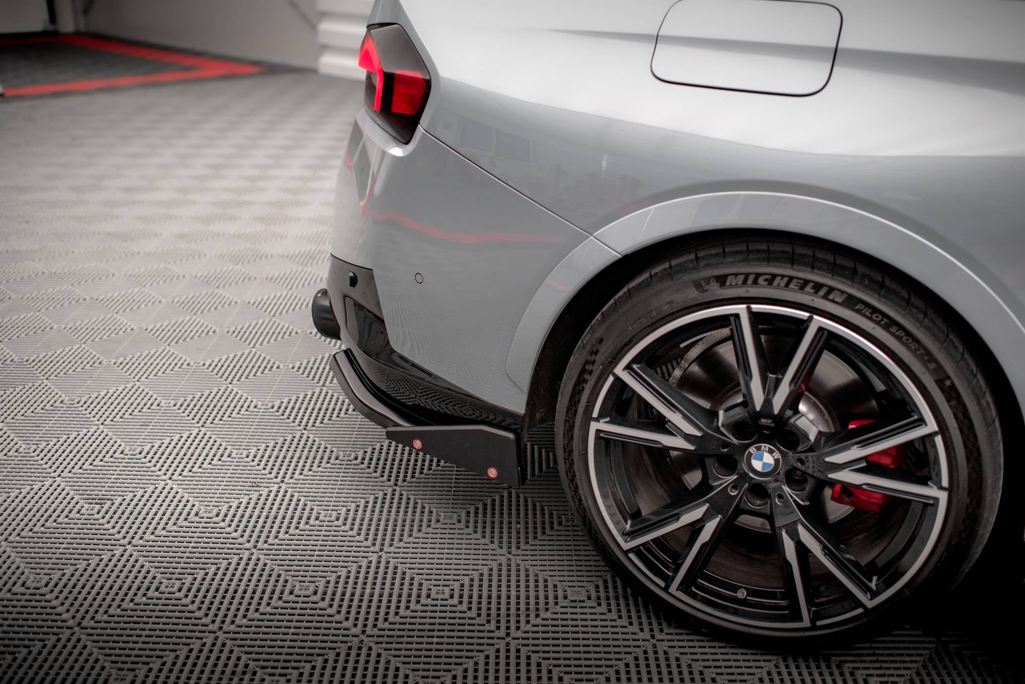 Flaps Heckansatz V2 Diffusor +Flaps für BMW 2 Coupe M240i G42