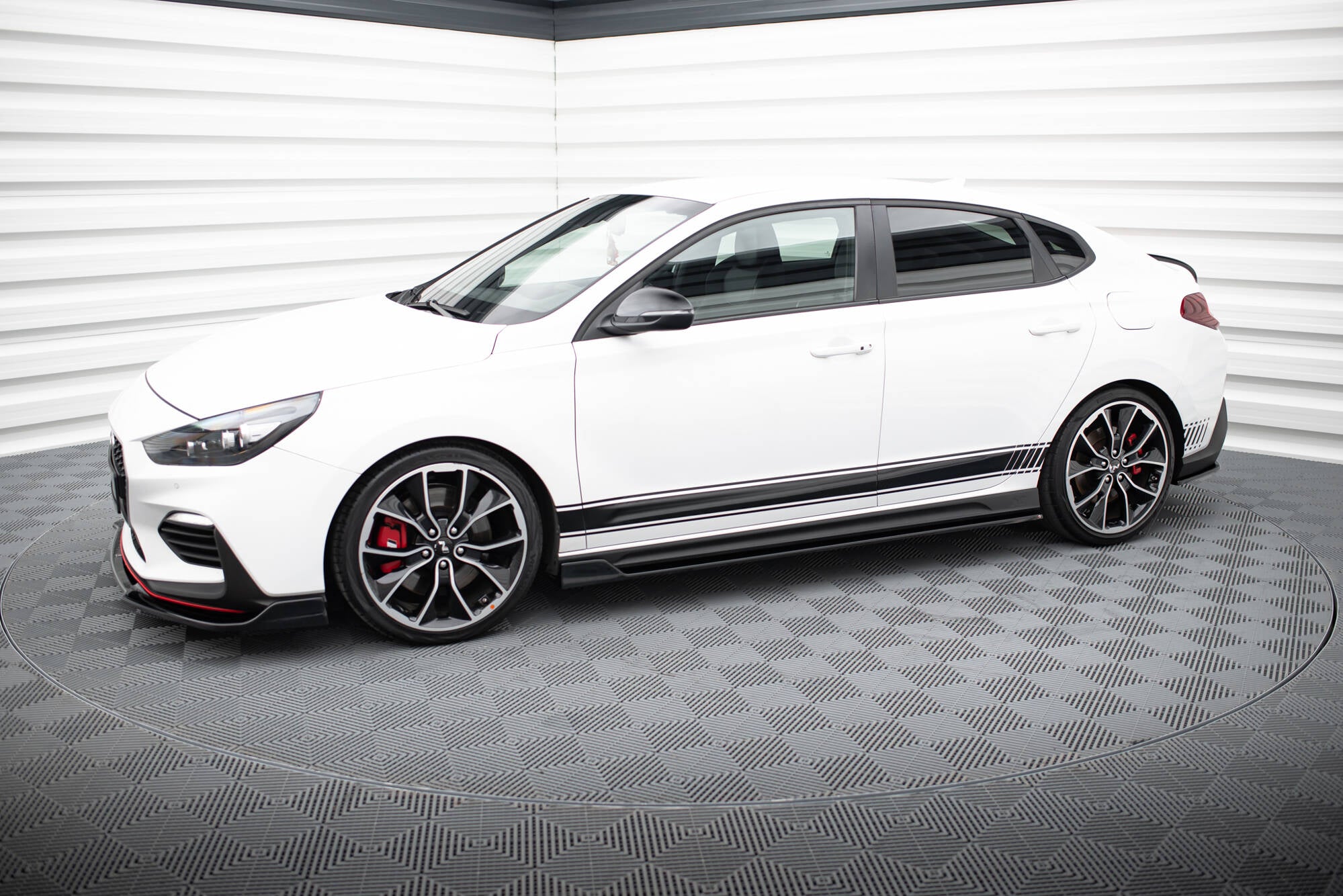 Seitenschweller V5 Ansatz für Hyundai I30 N Mk3 / Mk3 FL Hatchback/ Fastback