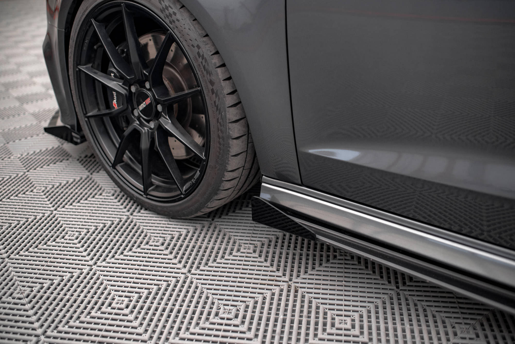 Seitenschweller Flaps für Audi S3 / A3 S-Line Sportback 8V Facelift