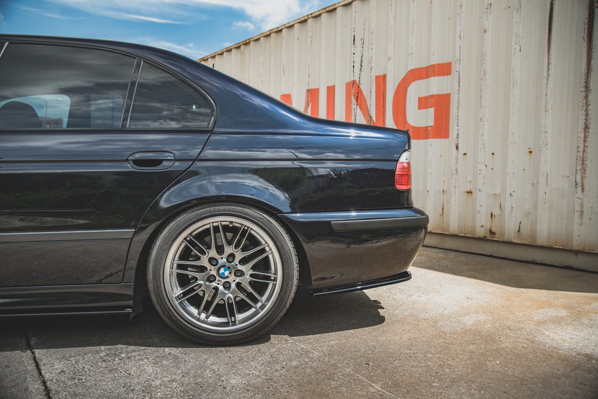 Flaps Heckansatz Diffusor für BMW M5 / 5 M-Paket E39