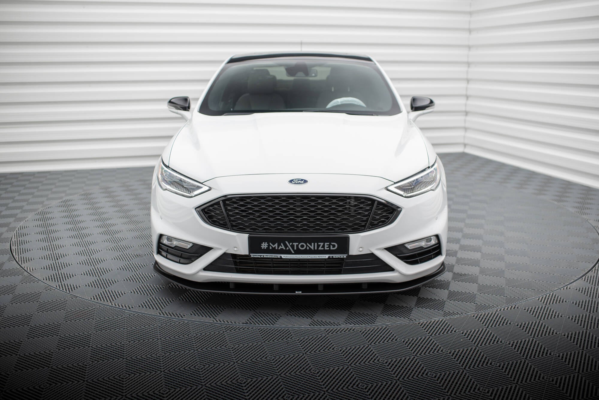 Street Pro Frontlippe für für Ford Mondeo Sport Mk5 Facelift / Fusion Sport Mk2 Facelift