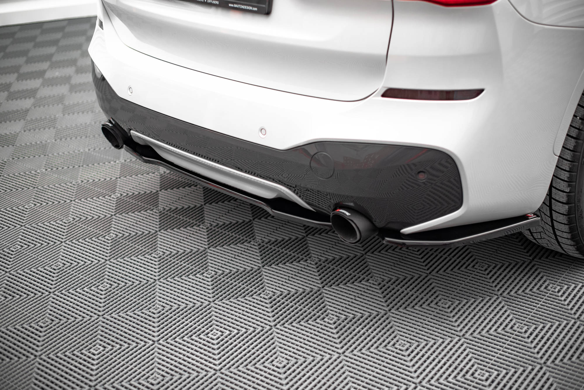 Heckansatz für BMW X1 M - Paket F48 / F48 Facelift