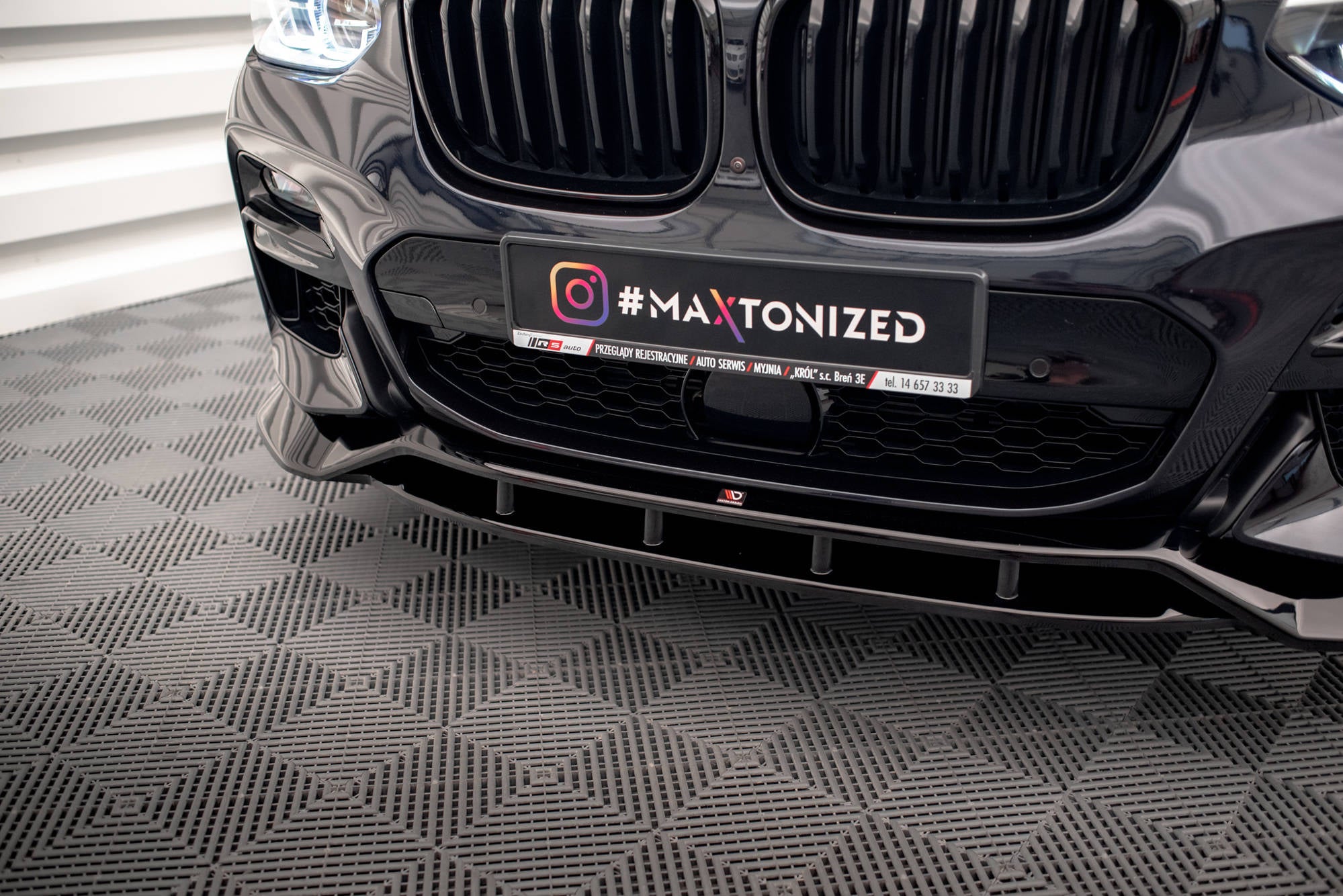 Frontlippe V2 für BMW X3 M40d / M40i / M - Paket G01