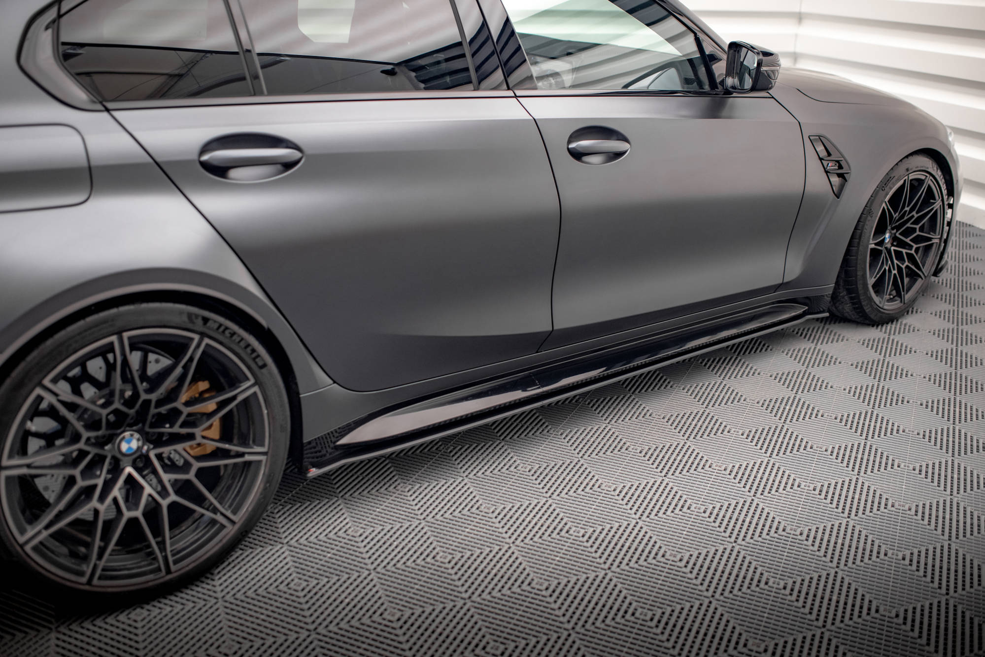 Street Pro Seitenschweller Ansatz für BMW M3 G80
