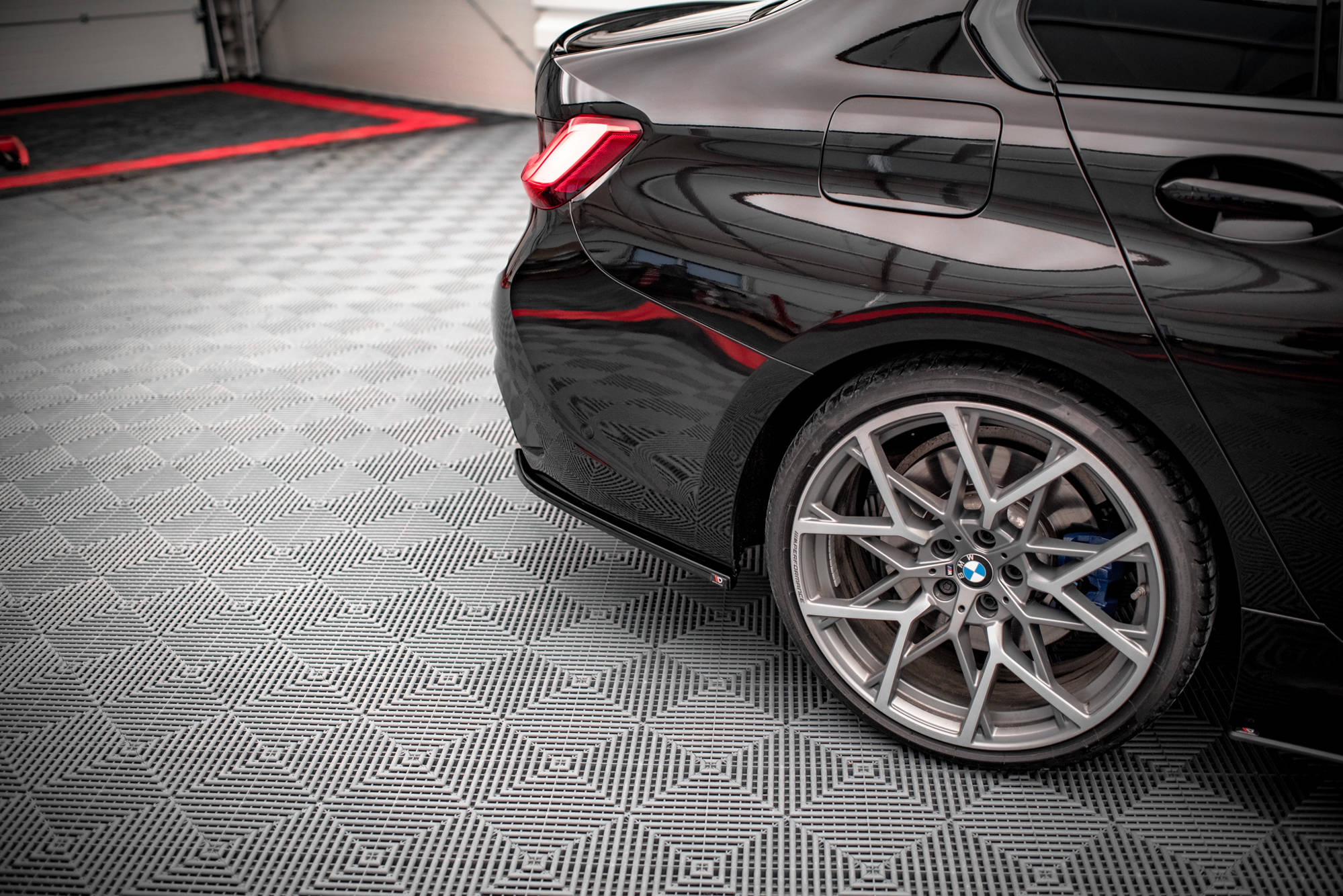 Flaps Heckansatz V4 Diffusor für BMW M340i G20 / G21