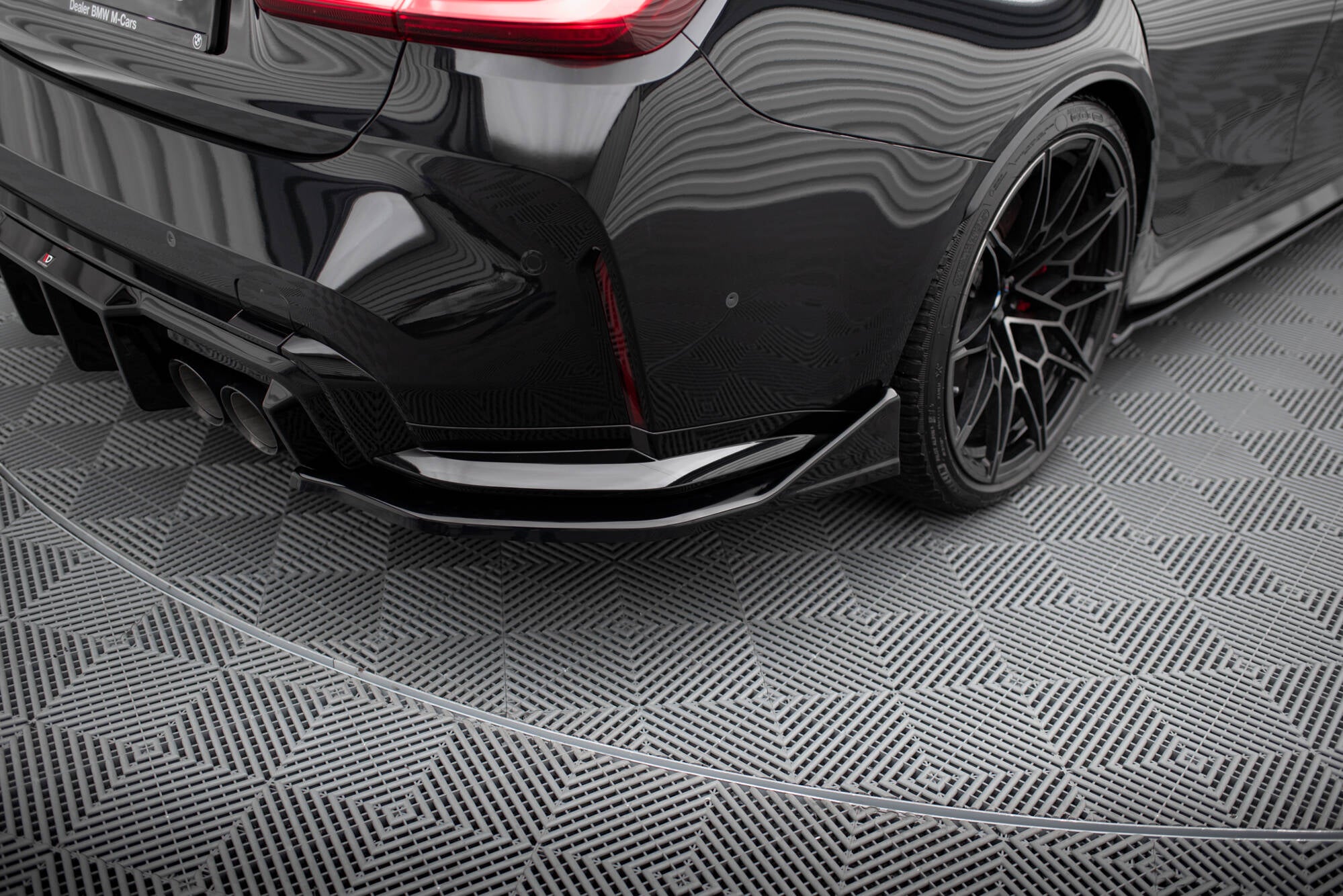 Flaps Heckansatz V6 Diffusor für CSL Look (Für heckansatz ) BMW M3 Limousine / Touring G80 / G81