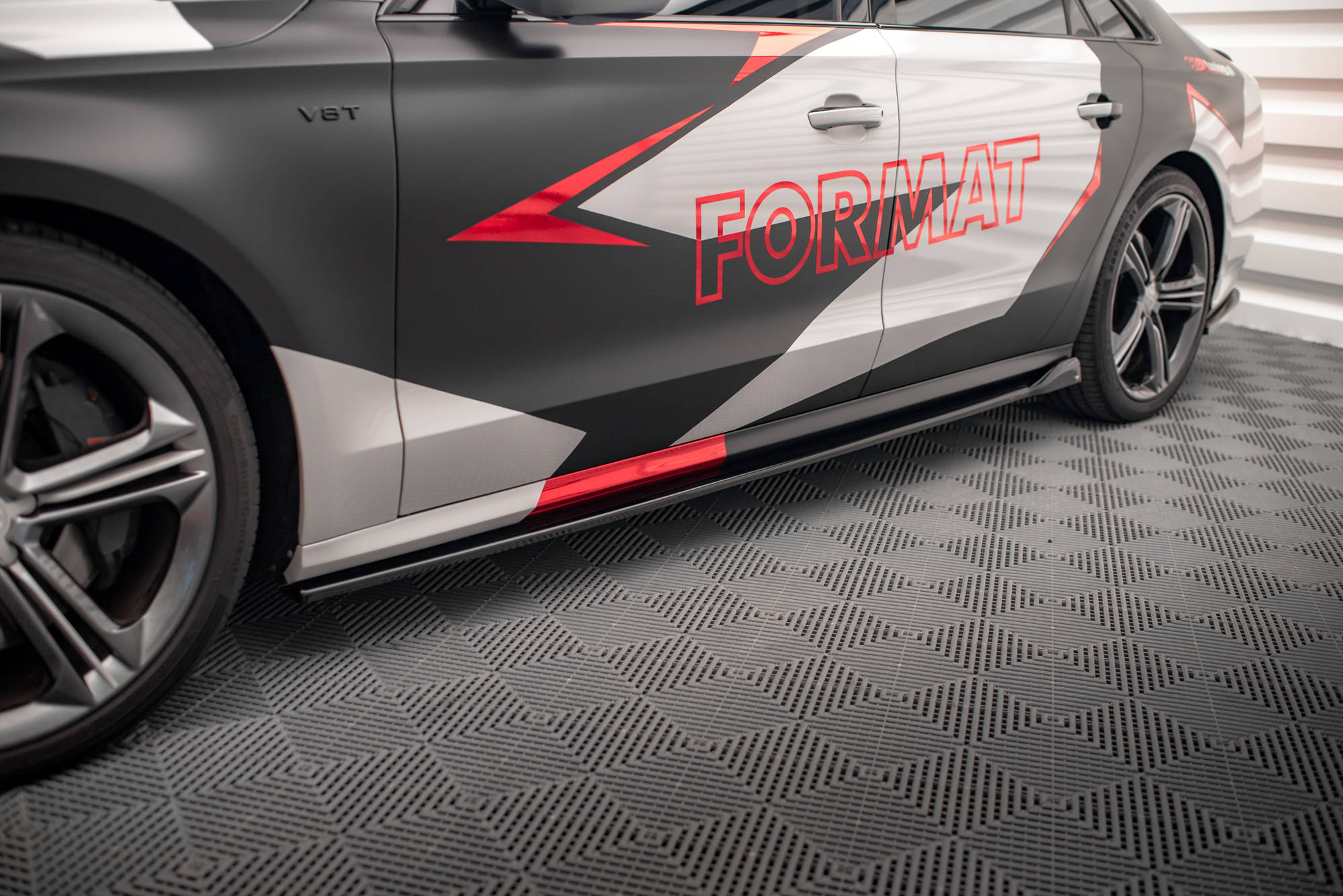 Seitenschweller V2 Ansatz für Audi S8 D4