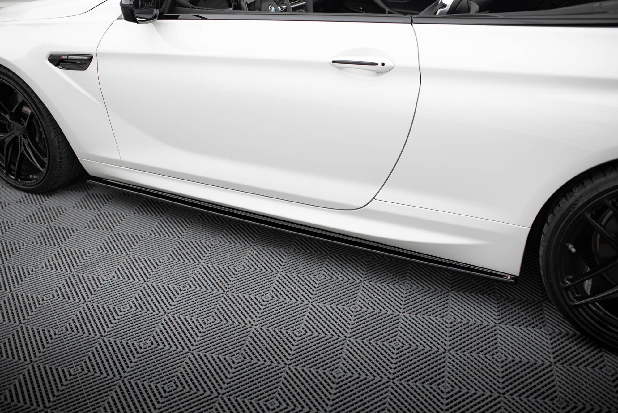 Seitenschweller Ansatz für BMW M6 / 6 M-Paket Coupe / Cabriolet F06 / F13 / F12