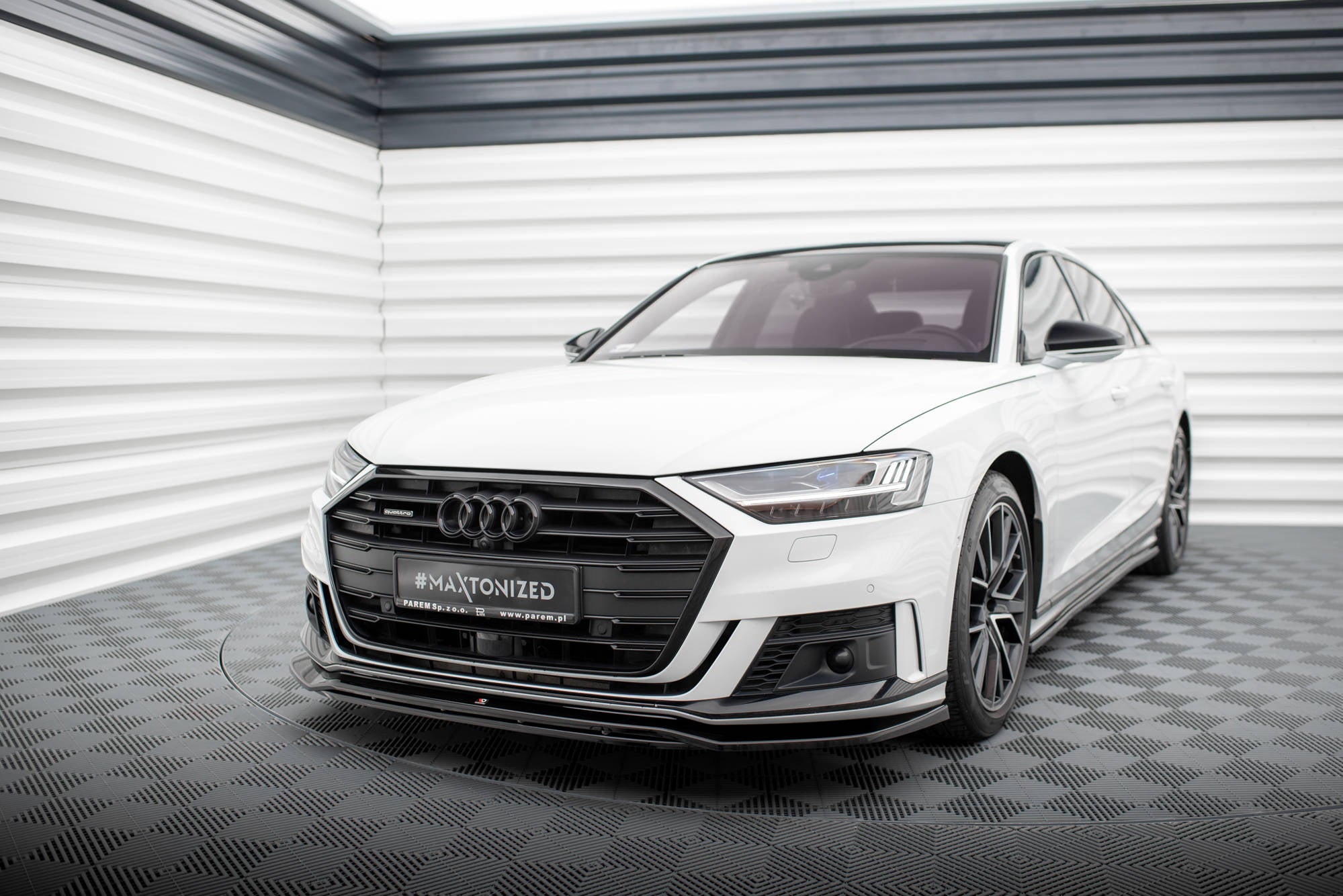 Frontlippe V1 für Audi S8 / A8 S-Line D5